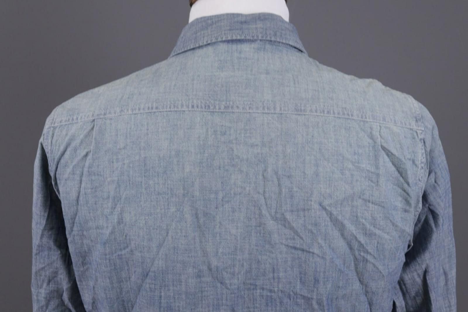 Denim & Supply Ralph Lauren Denim & Supply Ralph Lauren Blue Denim Pockets Shirt Size M Size US M / EU 48-50 / 2 - 11 Thumbnail