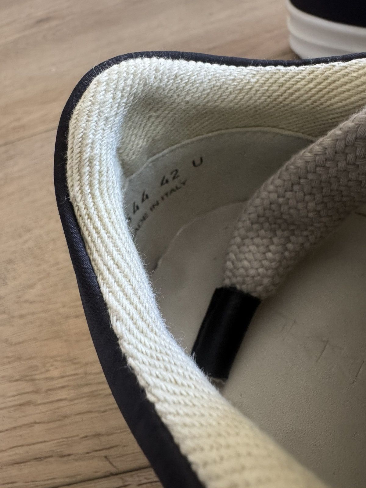 Rick Owens Jumbo lace ramones nylon Size US 9 / EU 42 - 4 Thumbnail
