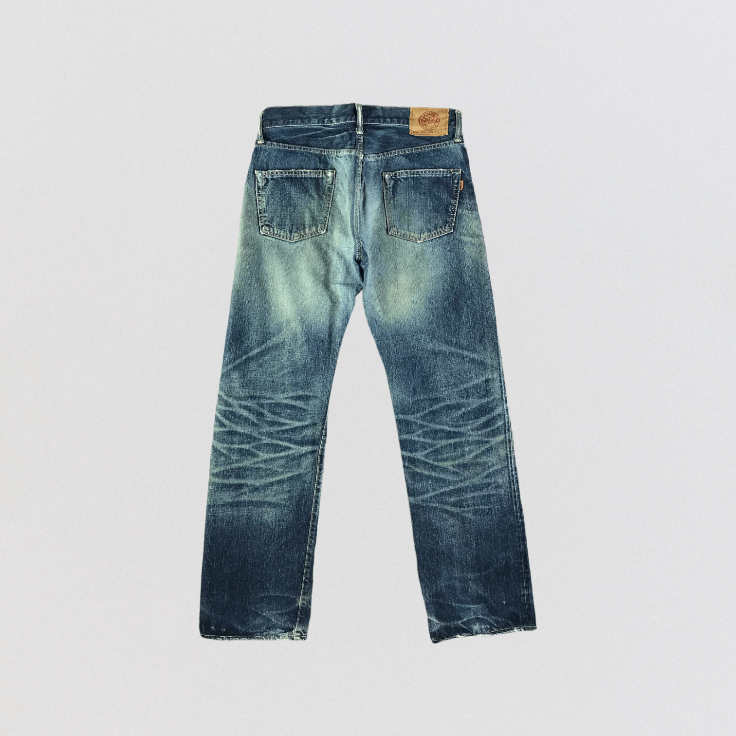 Japanese Brand Vintage Omnigod Redline Jeans-JM3507 Size US 33 - 2 Thumbnail