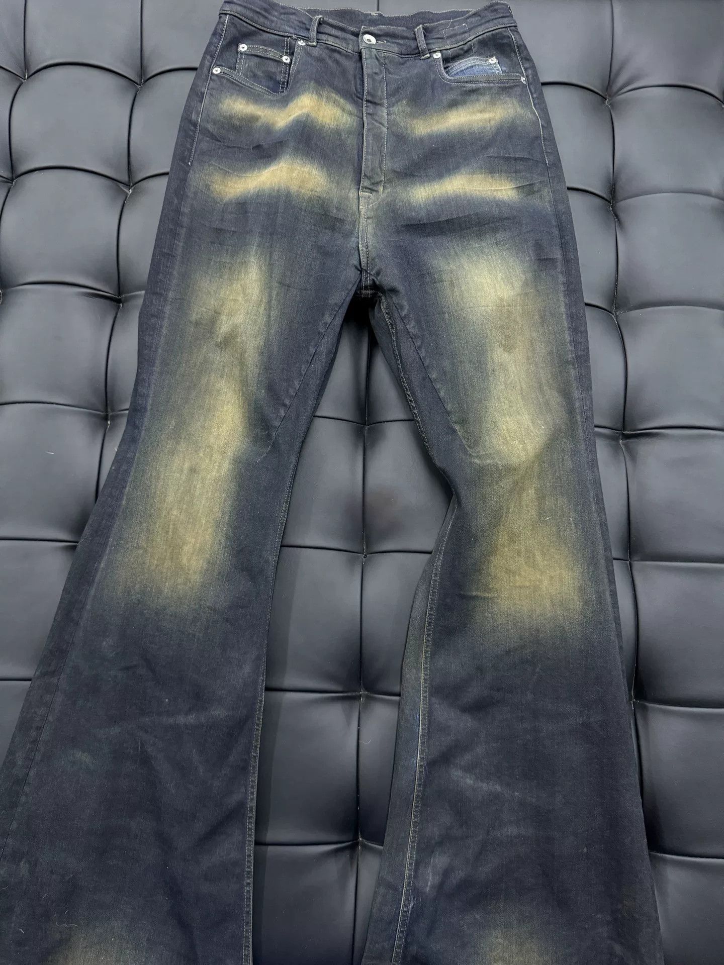 Rick Owens Rick Owens Denim Bolan Pants Size 32 Size US 32 / EU 48 - 1 Thumbnail