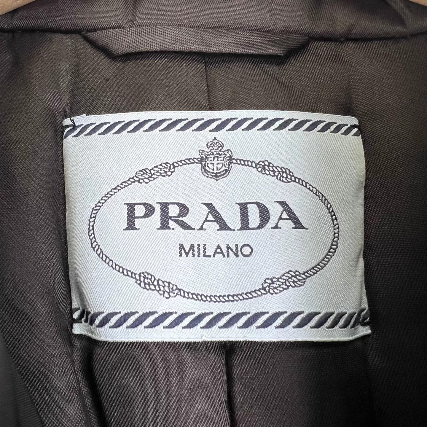 Prada Rare Prada black suit-style down jacket, Size M / US 6-8 / IT 42-44 - 7 Thumbnail