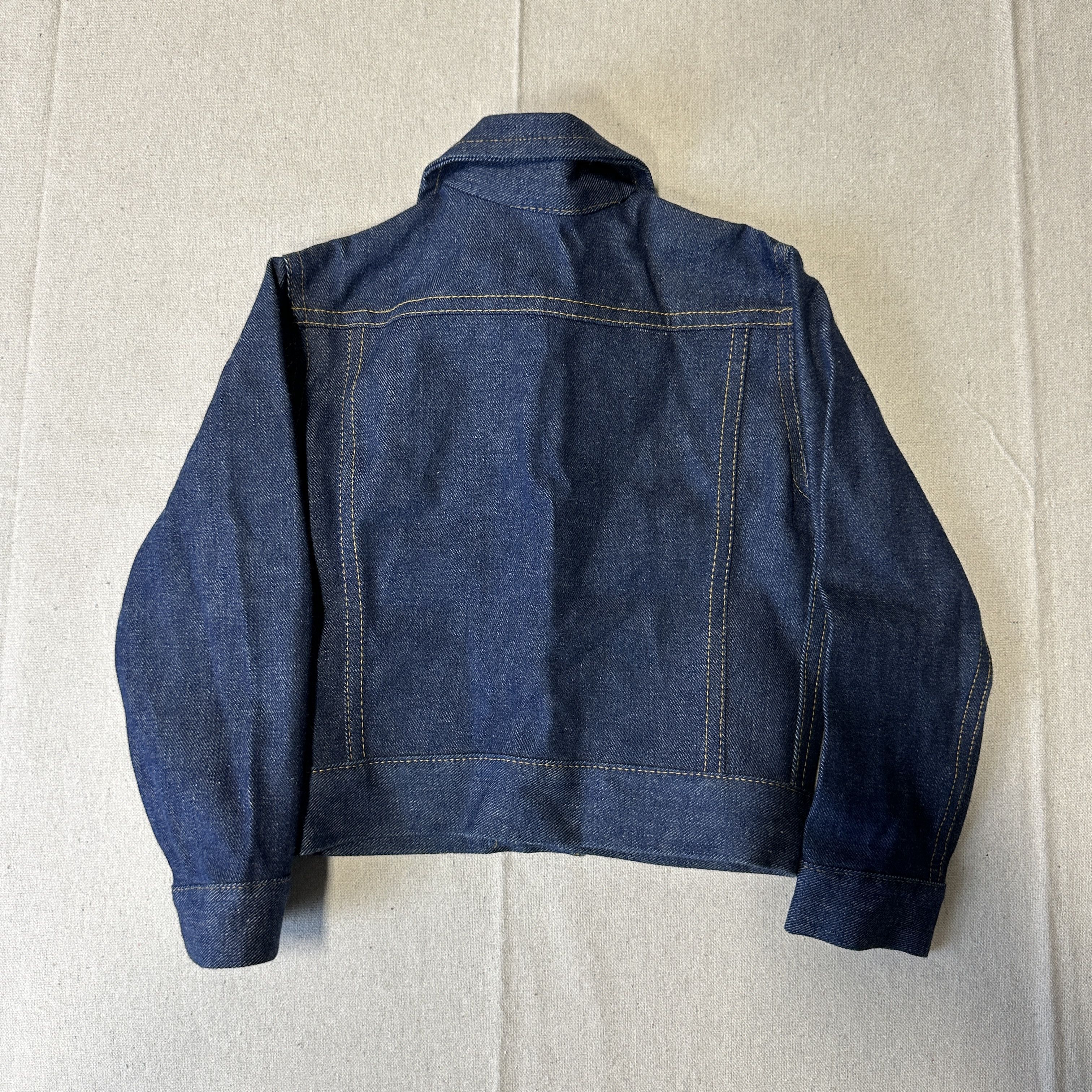 King Vintage GWG Kings Denim Jacket Size 6 kids deadstock 50s Size US XXS / EU 40 - 5 Thumbnail