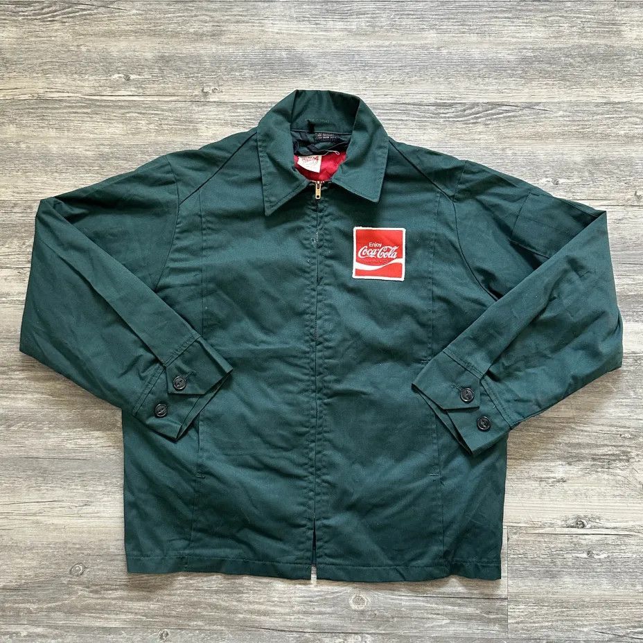 Coca Cola Vintage 50s Unitog Coca-Cola Work Jacket Size 40 Size US M / EU 48-50 / 2 - 1 Thumbnail