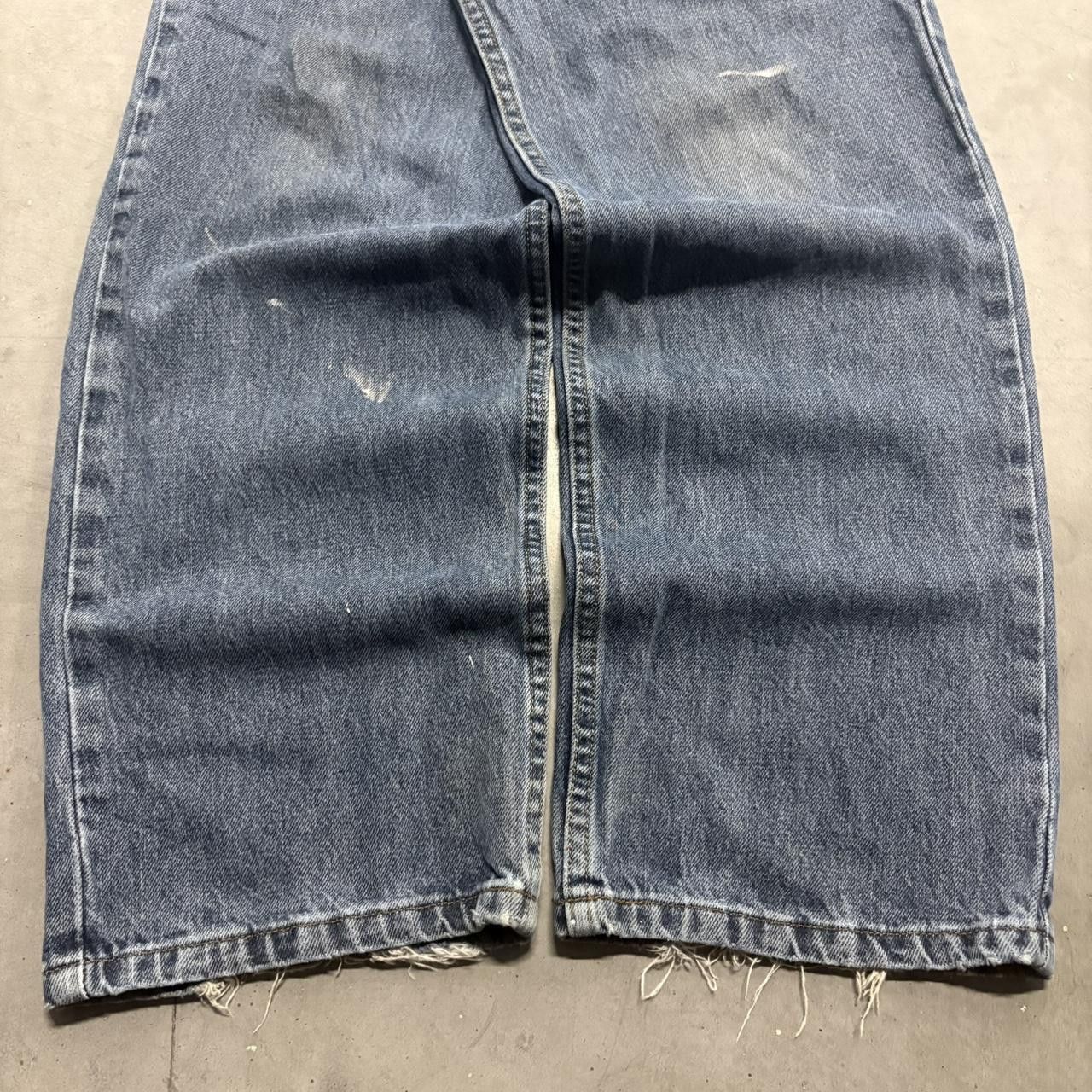 Vintage Crazy Vintage Y2K/2000s Baggy Relaxed Fit Skater Grunge Streetwear Arizona Dark Wash Denim Jeans! Size US 34 / EU 50 - 4 Thumbnail
