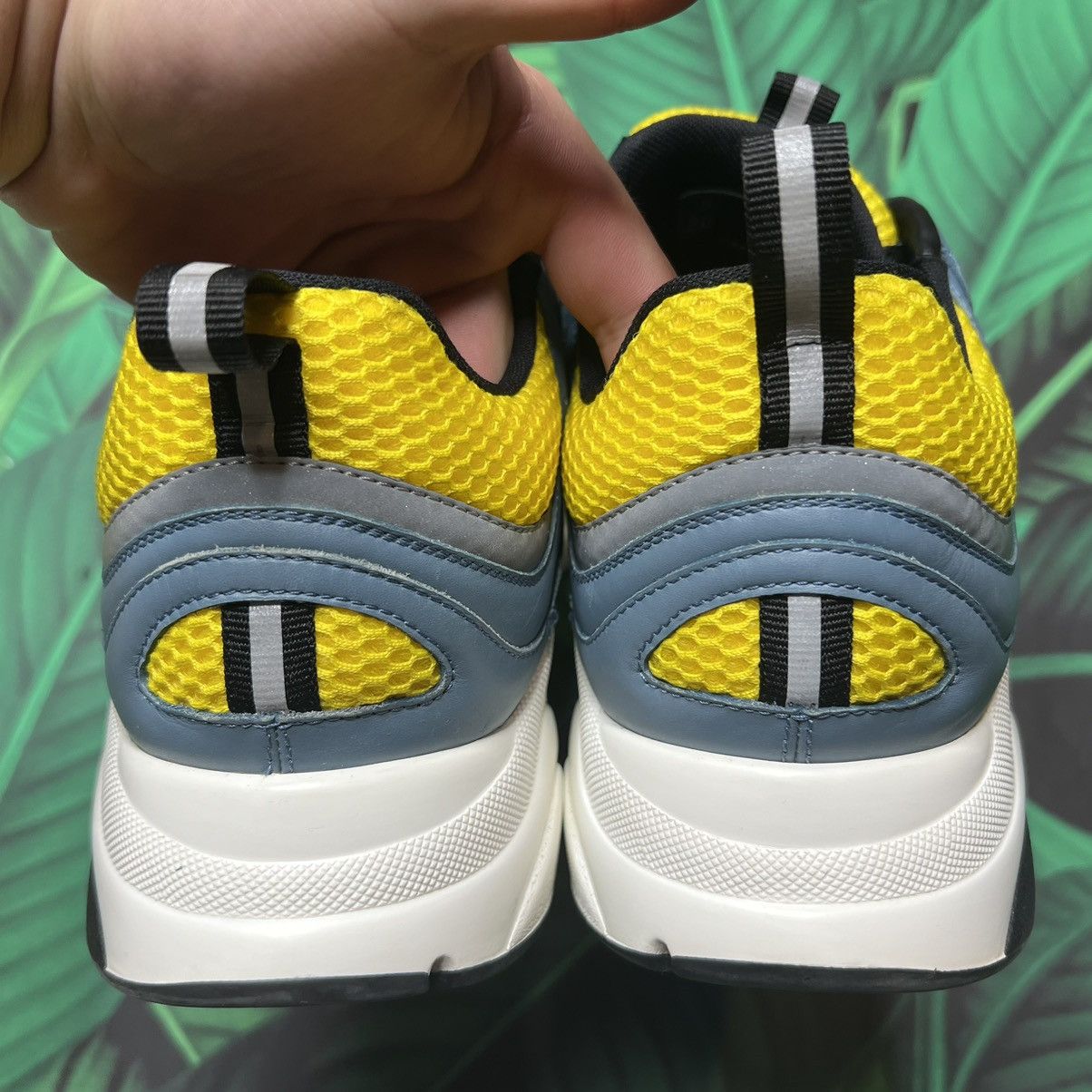 Christian Dior Monsieur B22 reflective sneaker ‘blue yellow’ Sz- 10M/43EU Size US 10 / EU 43 - 7 Thumbnail