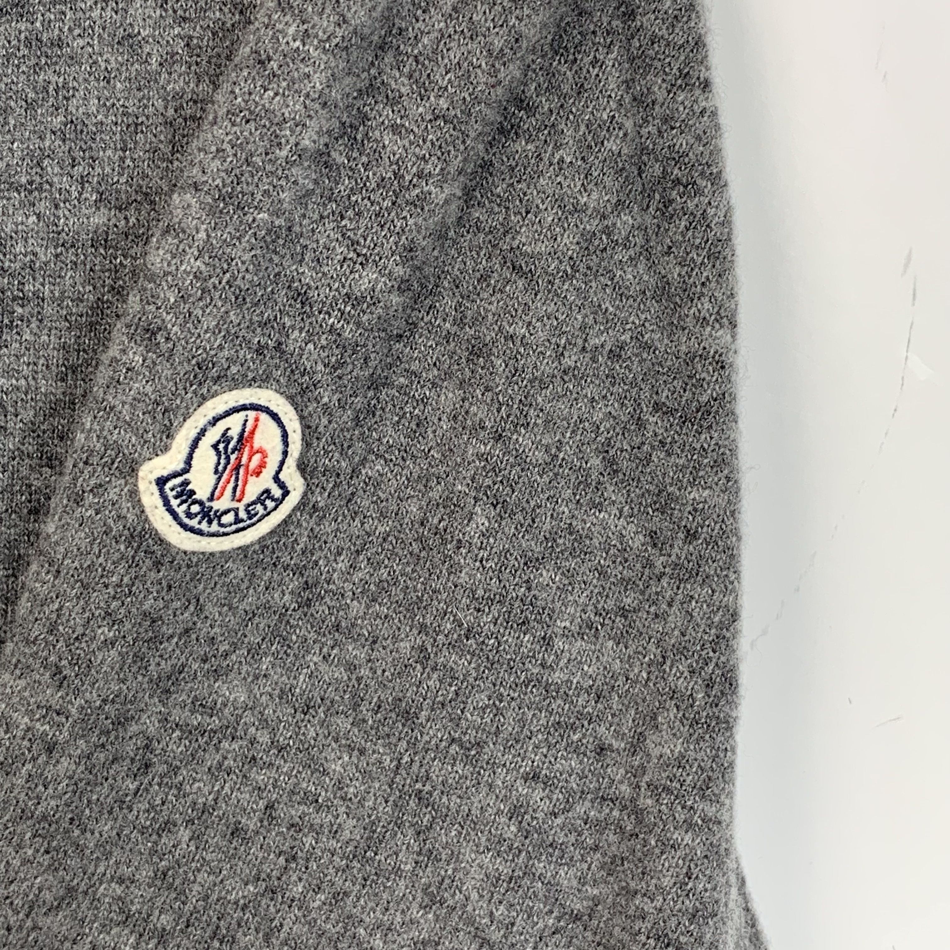 Moncler Moncler Wool Knit Patch Crewneck (Size L) Size L / US 10 / IT 46 - 5 Thumbnail
