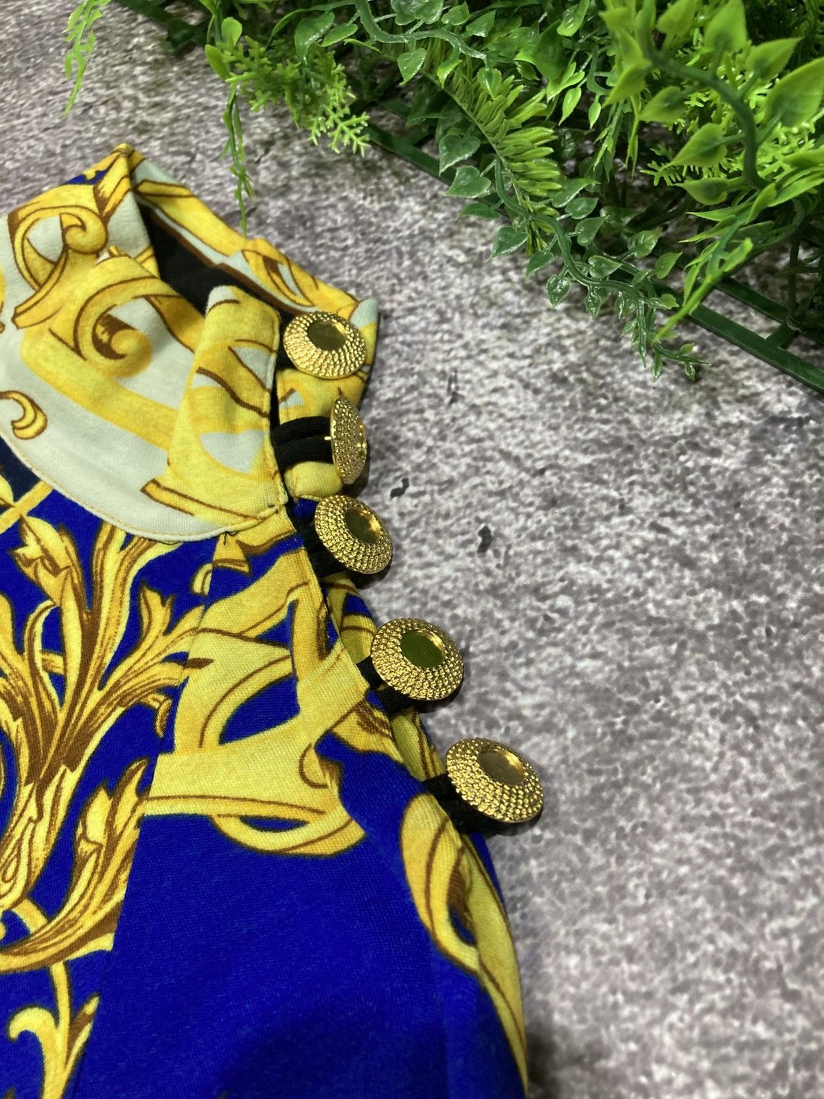 Versace VINTAGE VERSUS GIANNI VERSACE BAROQUE LANA WOOL JUMPER Size L / US 10 / IT 46 - 8 Thumbnail