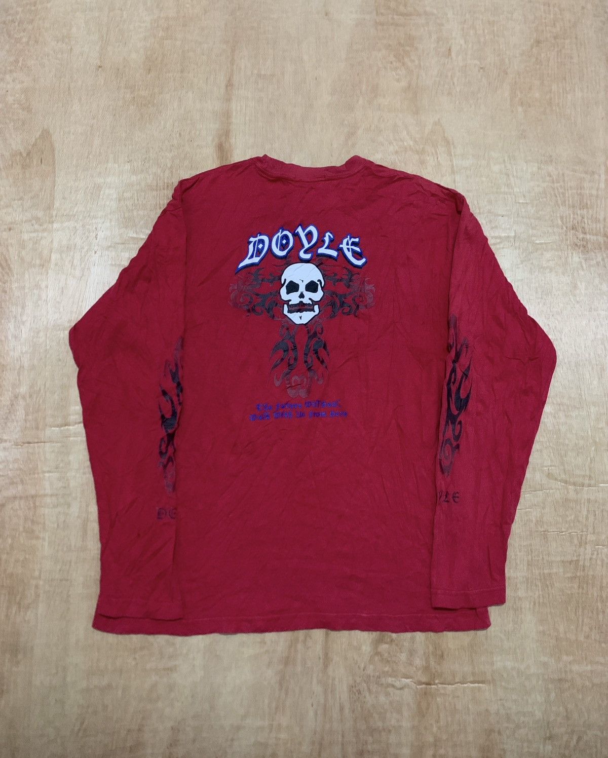 Hysteric Glamour × If Six Was Nine × Japanese Brand Y2k Doyle Skull Punk Style Longslevee Size US M / EU 48-50 / 2 - 1 Thumbnail