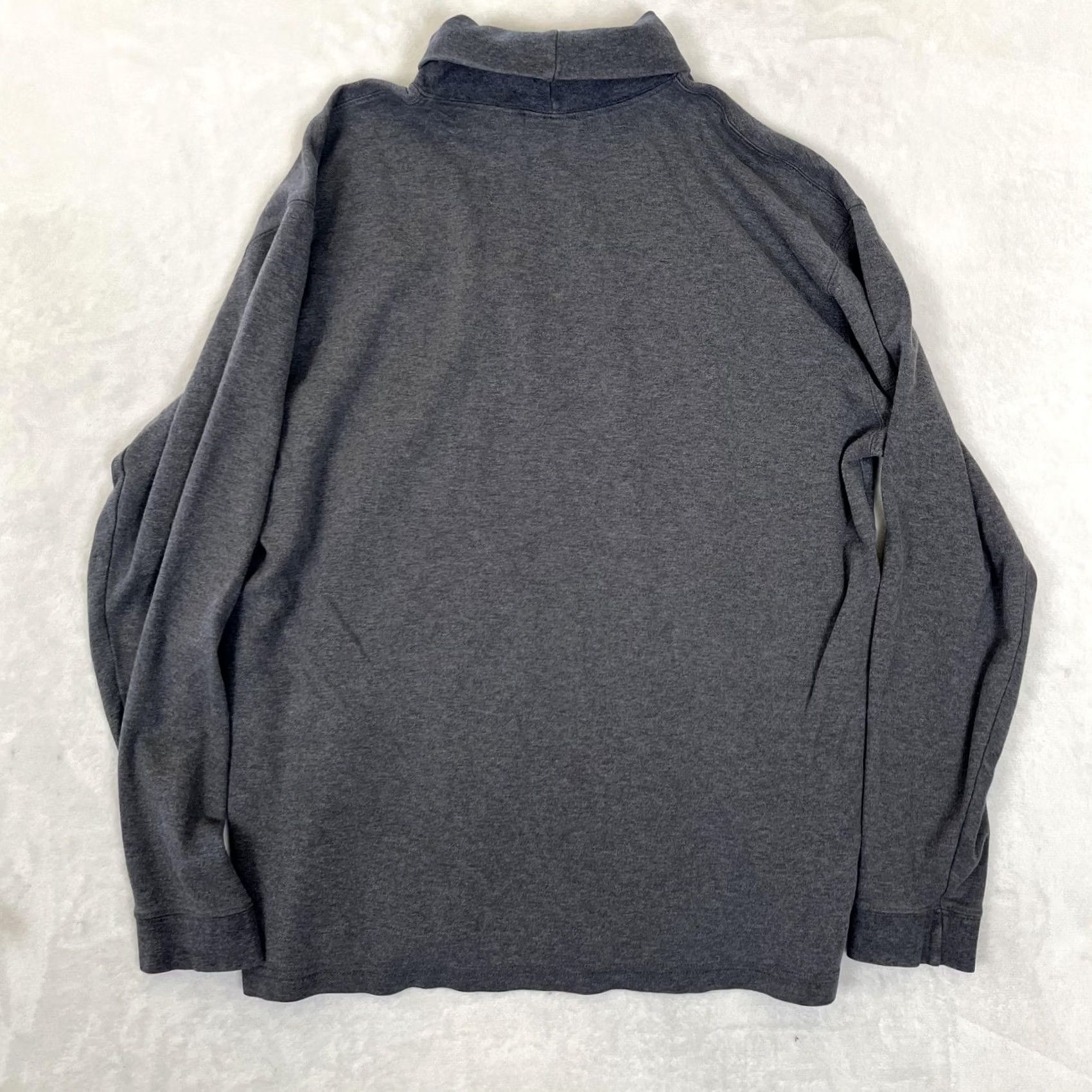 Vintage VINTAGE L.L. Bean Long Sleeve T-Shirt Mens XL Gray Mock Neck Solid Size US XL / EU 56 / 4 - 5 Thumbnail