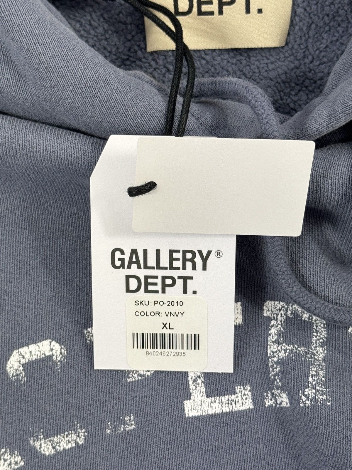 Gallery Dept. PROPERTY LOGO PRINT HOODIE Size US XL / EU 56 / 4 - 5 Thumbnail