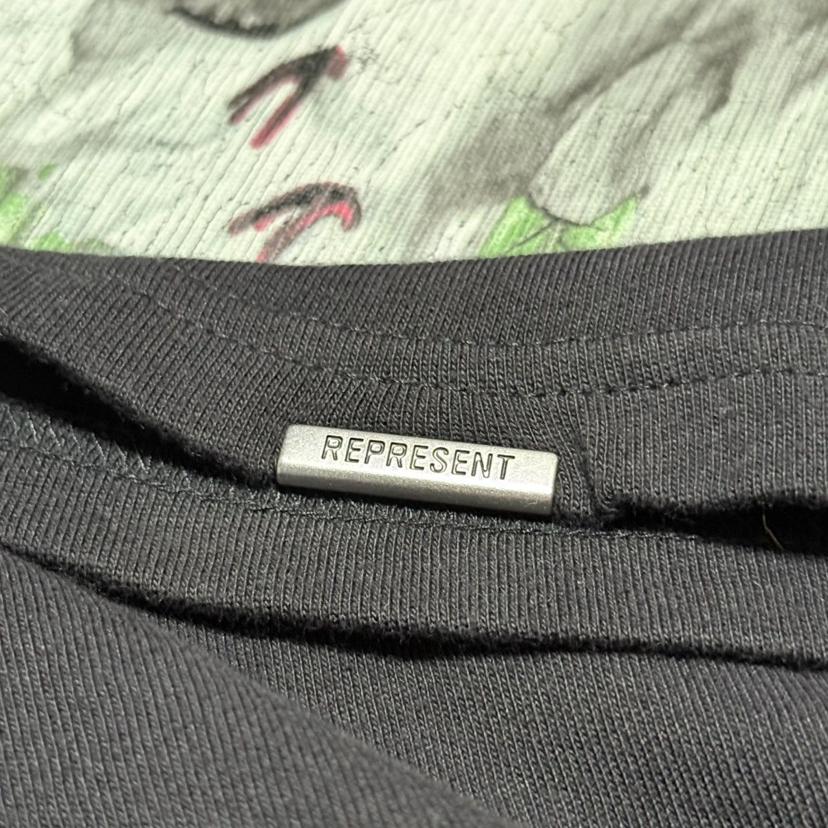 Represent Clo. Represent XS Double Distilled Jet Black Tee Size US XS / EU 42 / 0 - 6 Thumbnail