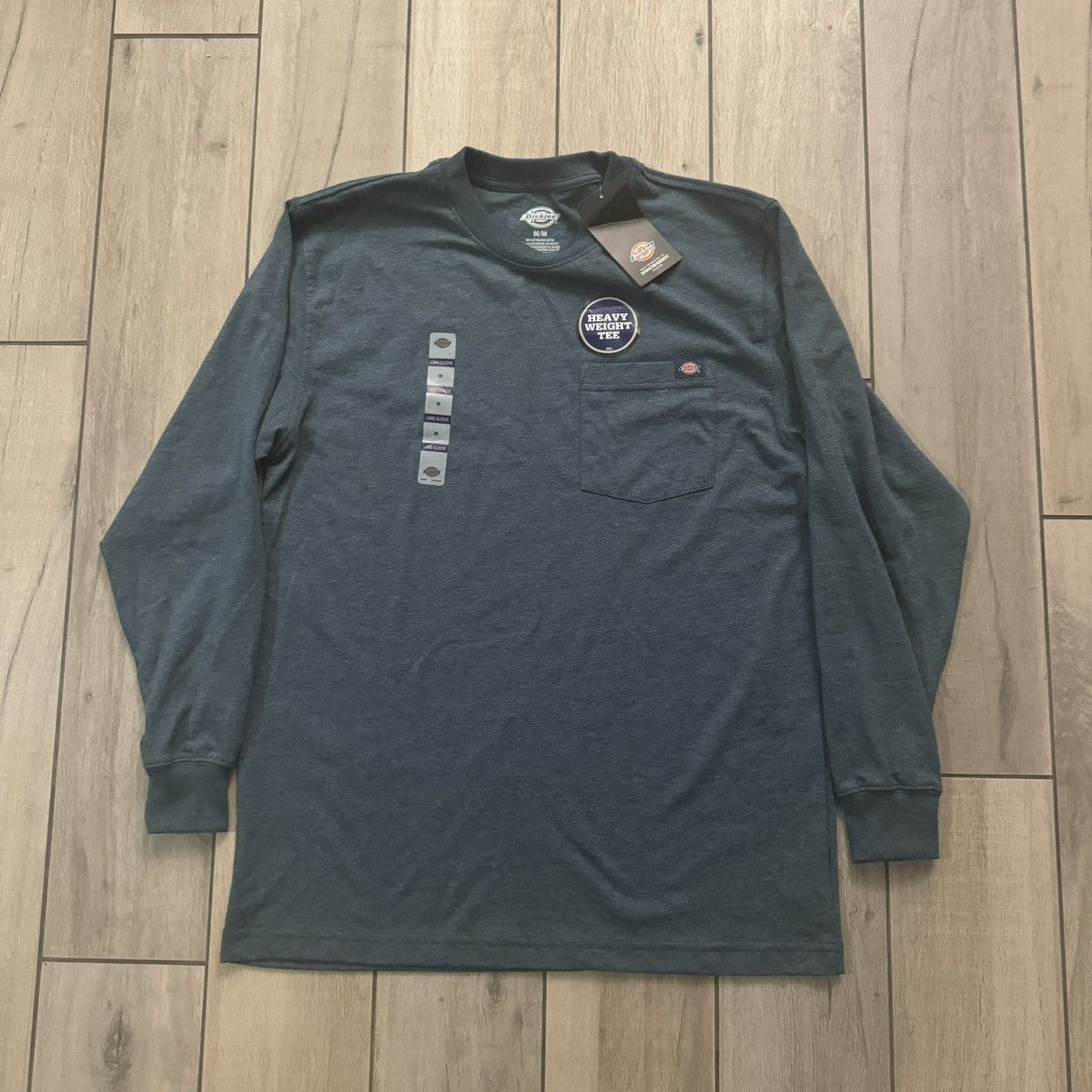Carhartt × Dickies × Nike Y2K NWT Teal Dickies Long Sleeve Pocket Tee Medium Size US M / EU 48-50 / 2 - 1 Thumbnail
