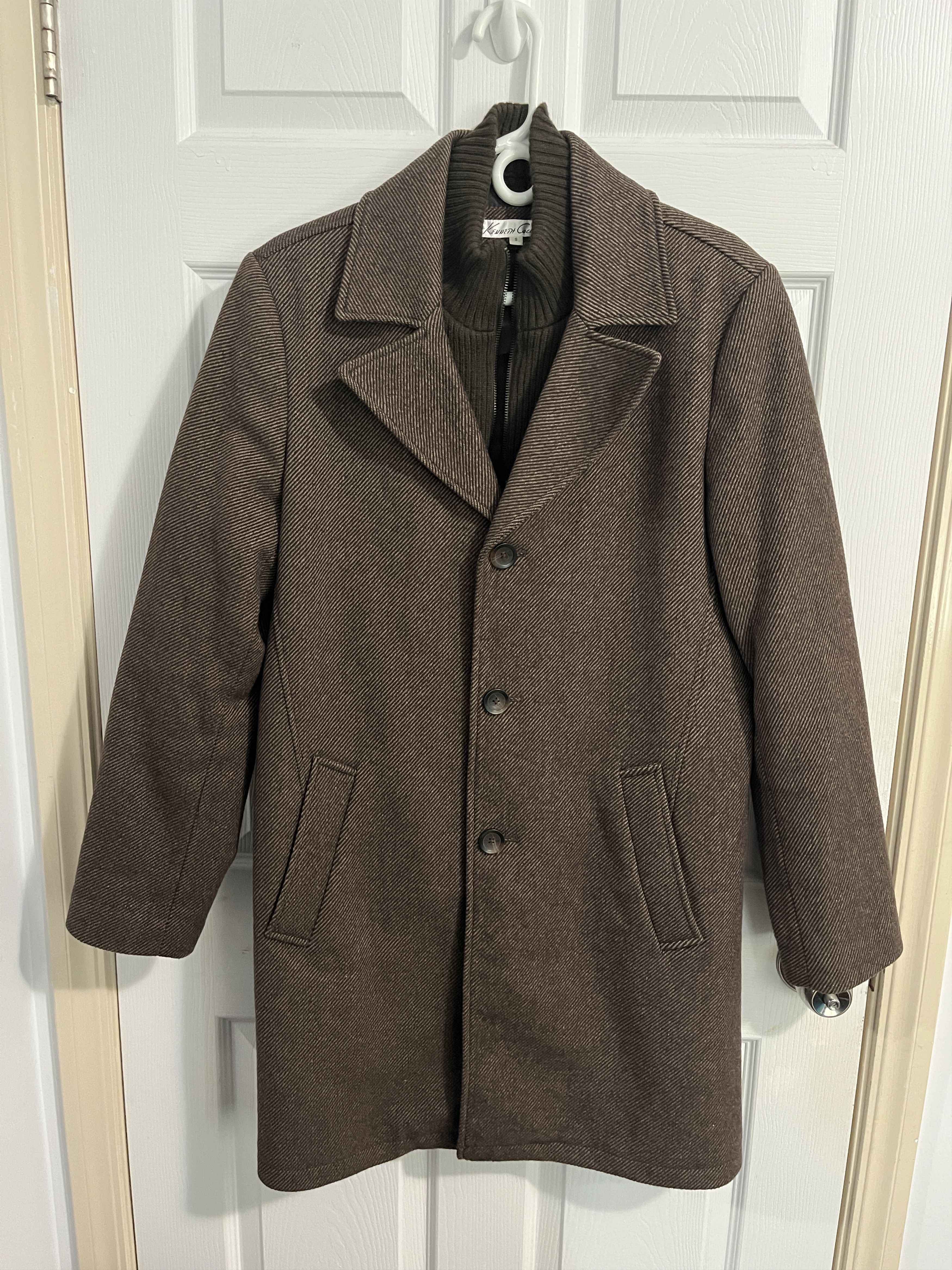 Kenneth Cole Kenneth Cole Tweed Coat Size US S / EU 44-46 / 1 - 1 Thumbnail