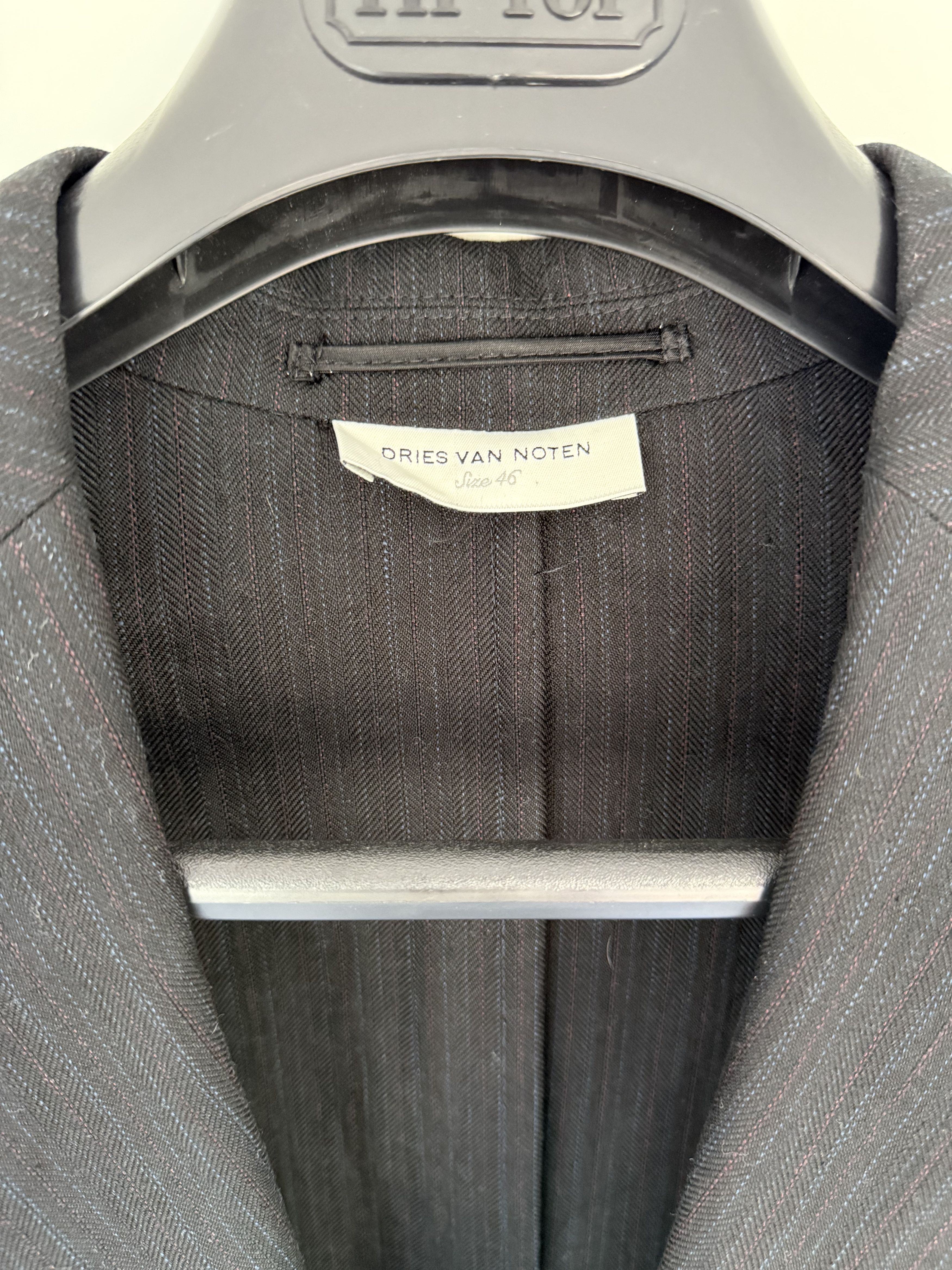 Dries Van Noten Insideout Wool Blazer Size 36R - 3 Thumbnail