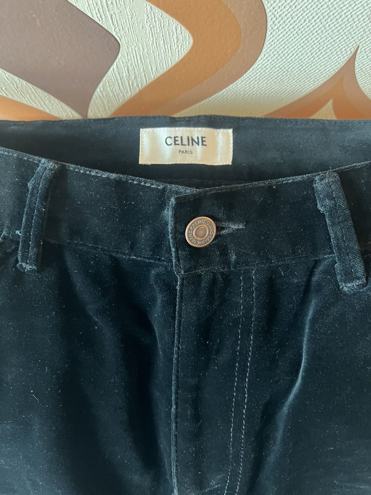 Celine Celine Velvet Dylans Size 31 Size US 31 - 4 Thumbnail