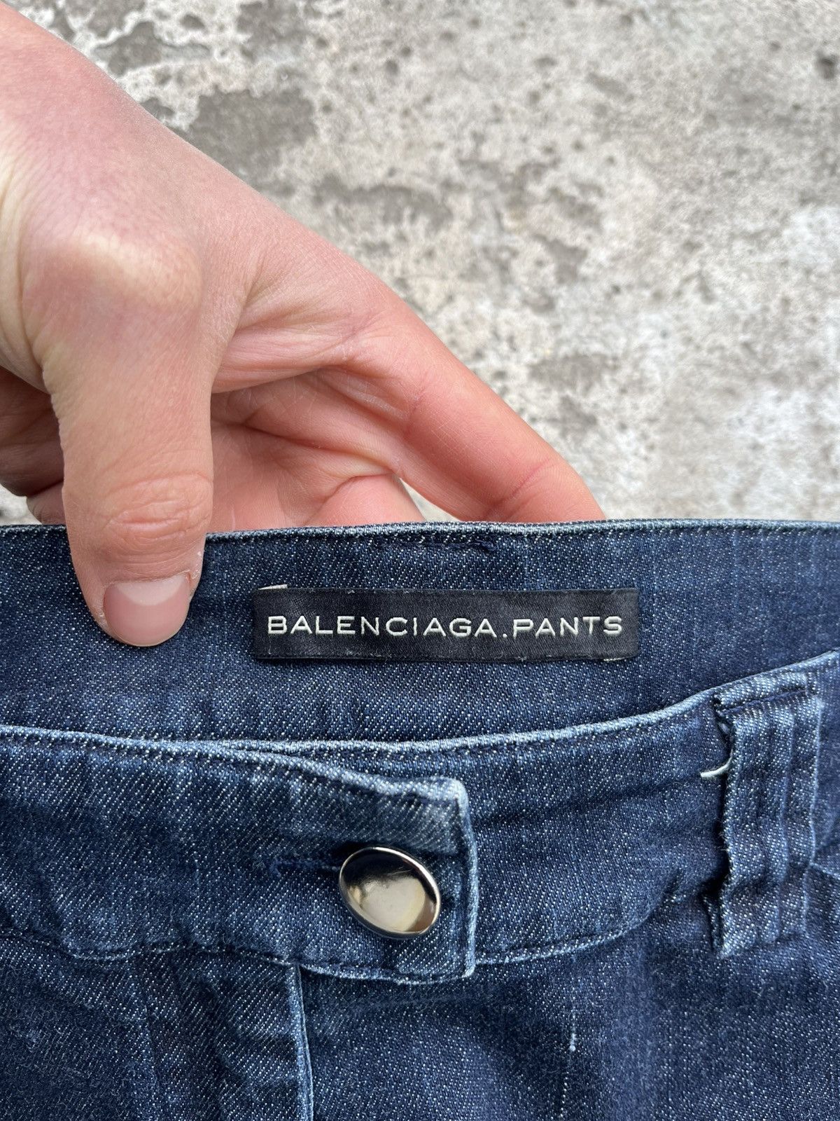 Balenciaga 2009 Balenciaga Pants Archive Denim Jeans Size 27" / US 4 / IT 40 - 2 Thumbnail