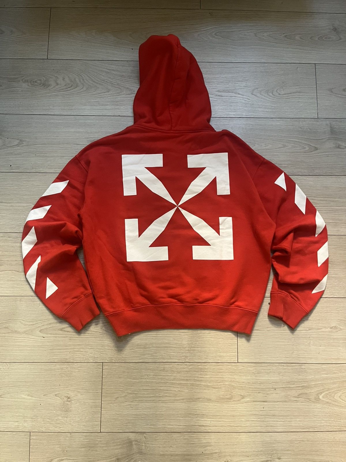 Off-White Monalisa white stripes hoodie Size US M / EU 48-50 / 2 - 2 Thumbnail