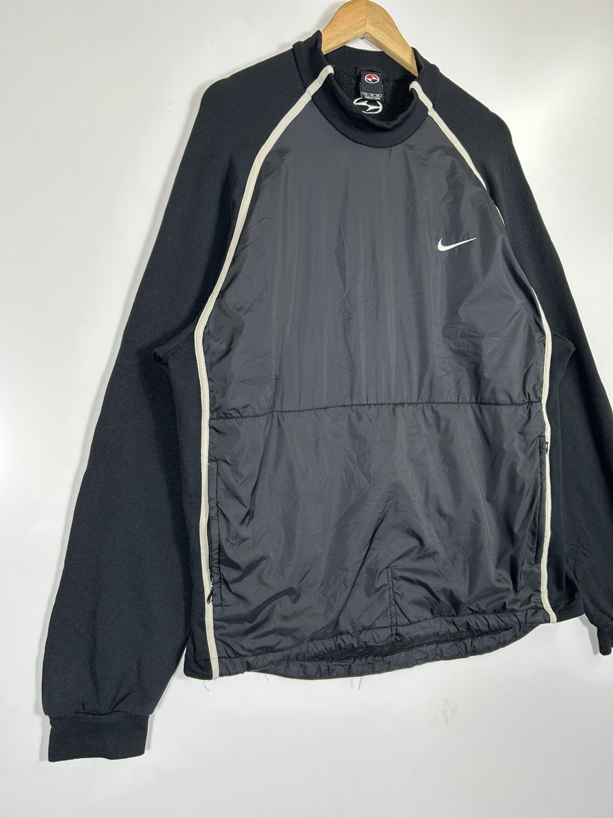 Nike × Tiger Woods ⚡️Vintage 90’s Nike Tiger Wood Polartec Sweatshirt Size US XL / EU 56 / 4 - 2 Thumbnail