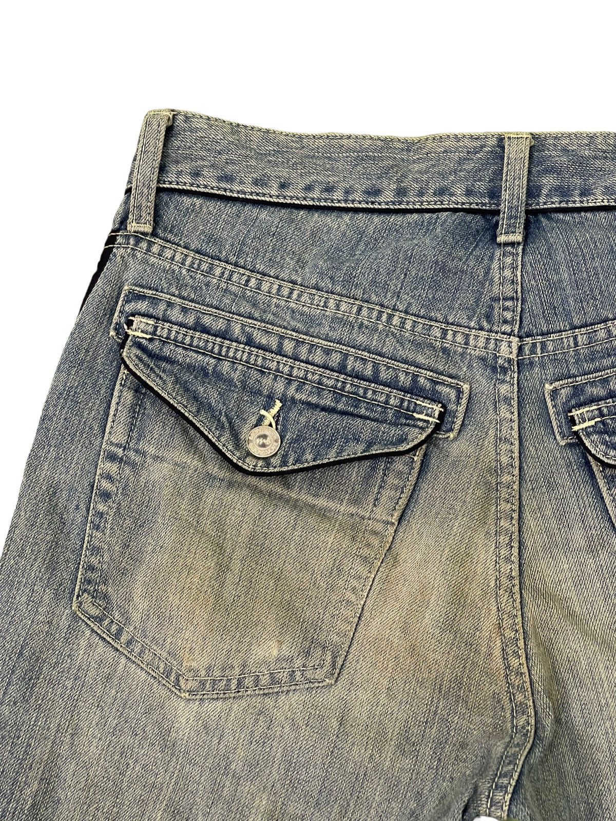 Japanese Brand Montage Japan Patchwork Denim Regular 6🟦7 Size US 32 / EU 48 - 18 Thumbnail
