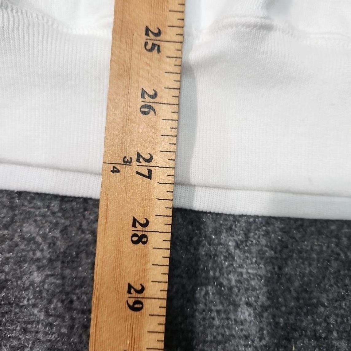 Jerzees VINTAGE Jerzees Sweatshirt Plain White Crewneck Men XL Short Sleeve Sporty 90s USA College Classic Size US XL / EU 56 / 4 - 7 Thumbnail