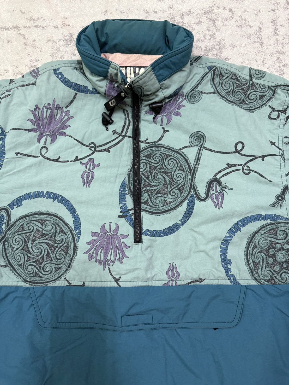 Vintage Vintage 90s Be Pop Halfzipper Anorak Ski Jacket Hoodie Size US XXL / EU 58 / 5 - 4 Thumbnail