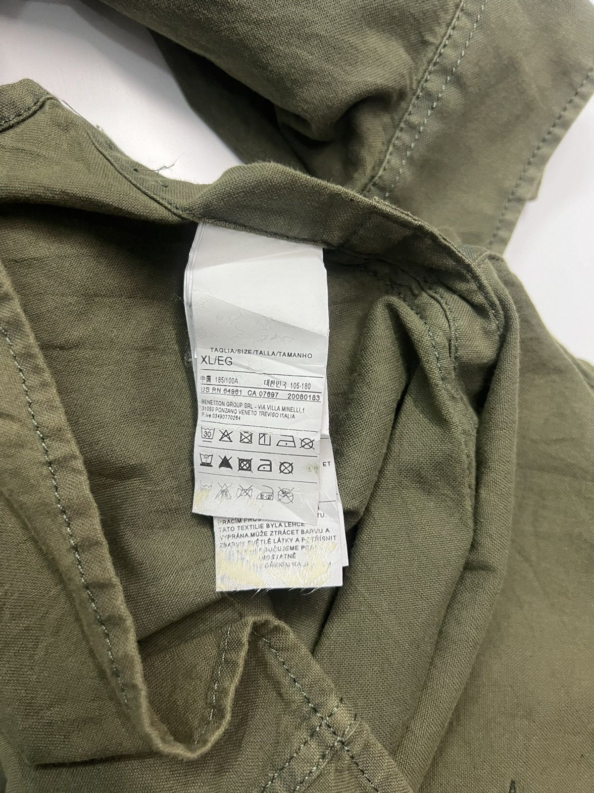 Sisley 🔥SISLEY SHIRT DOUBLE POCKET LONGSLEEVE Size US M / EU 48-50 / 2 - 7 Thumbnail