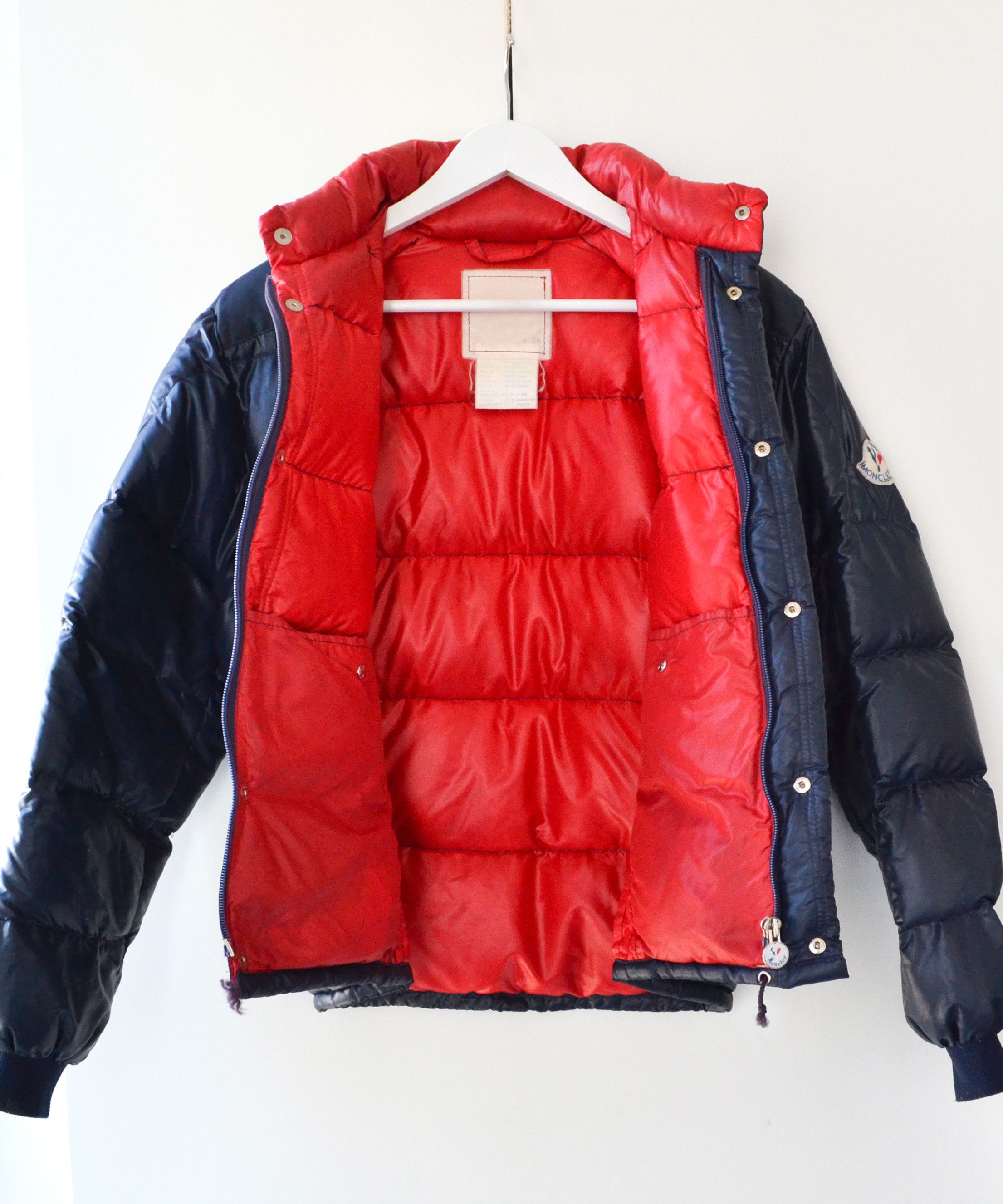 Moncler MONCLER Puffer Jacket Down Vest 2 in 1 Vintage blue Zip Size US XS / EU 42 / 0 - 6 Thumbnail
