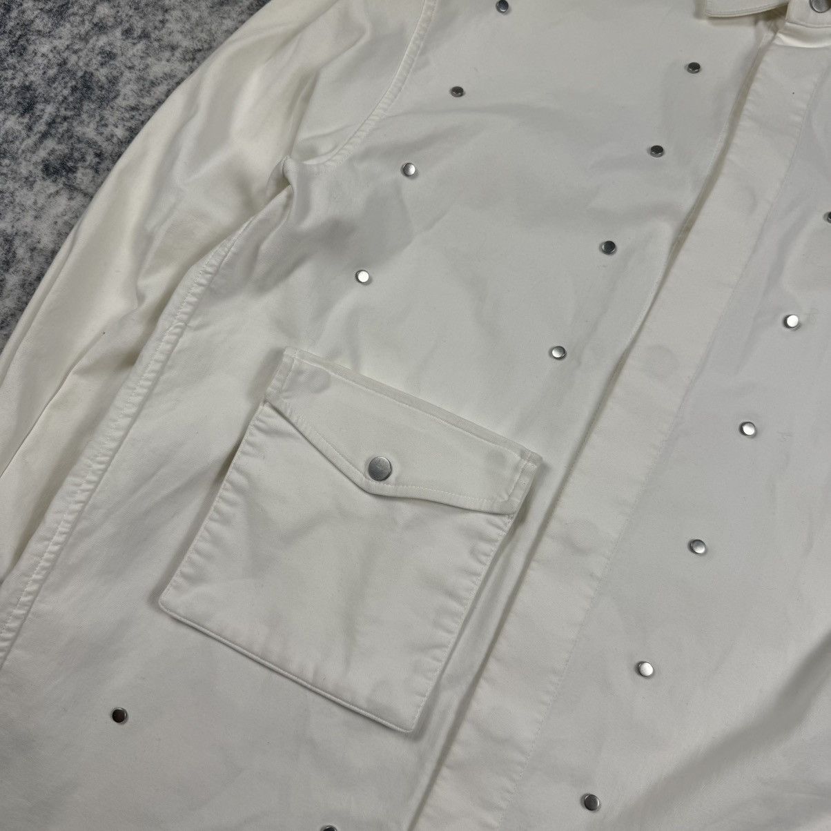 Bottega Veneta Bottega Veneta Oversized Embellished Button Up Shirt Jacket Size US L / EU 52-54 / 3 - 4 Thumbnail