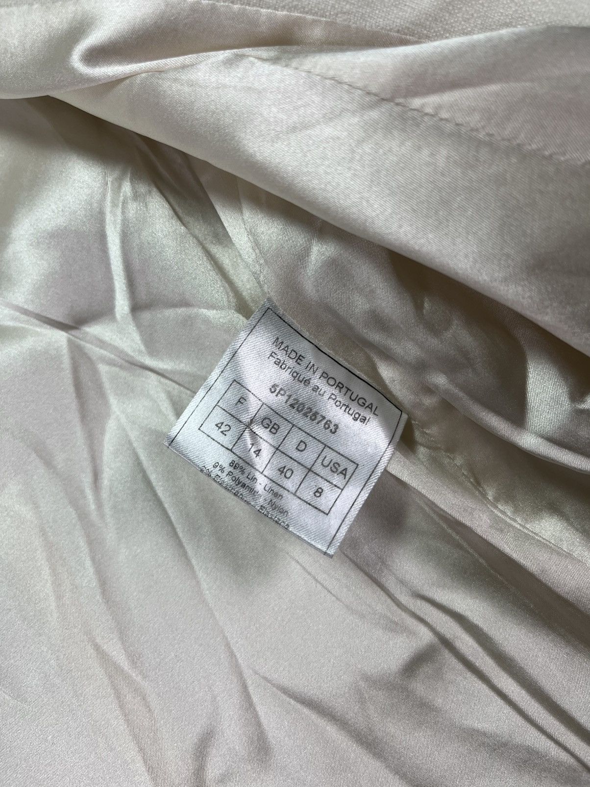 John Galliano 2005 John Galliano Flower-Trim Blazer Jacket 42 8 Size M / US 6-8 / IT 42-44 - 11 Thumbnail