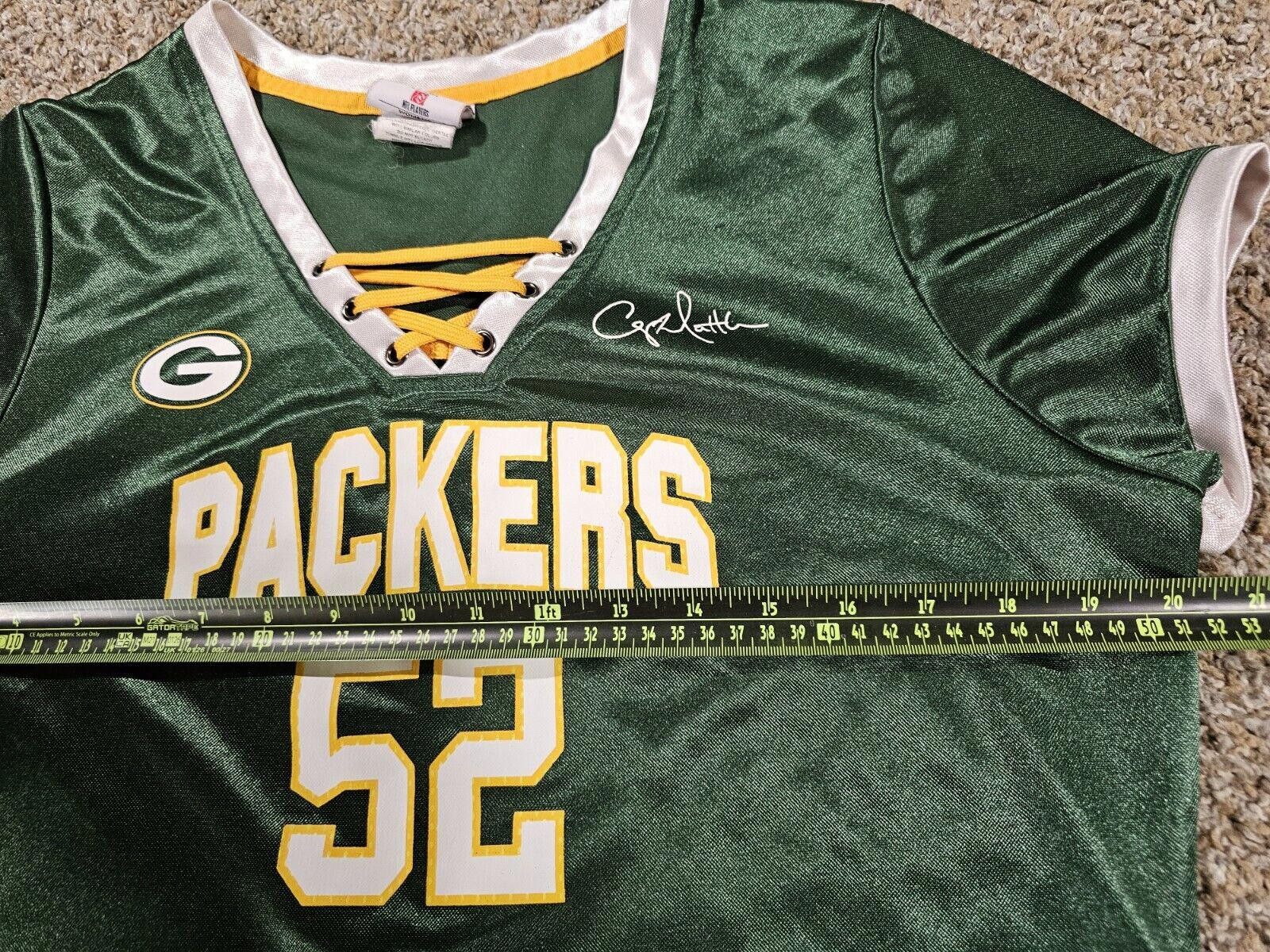 NFL NFL Women's L Jersey Shirt GREEN BAY Packers Clay Matthews52 Size ONE SIZE - 8 Thumbnail