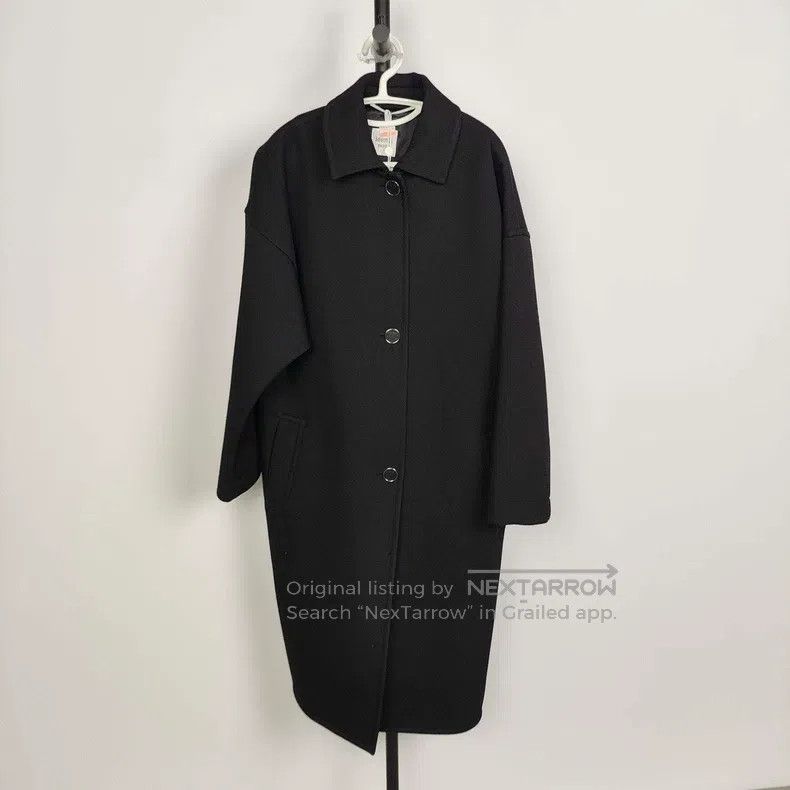 Hermes Hermes Wool Coat Jacket, Black Size XS / US 0-2 / IT 36-38 - 1 Thumbnail