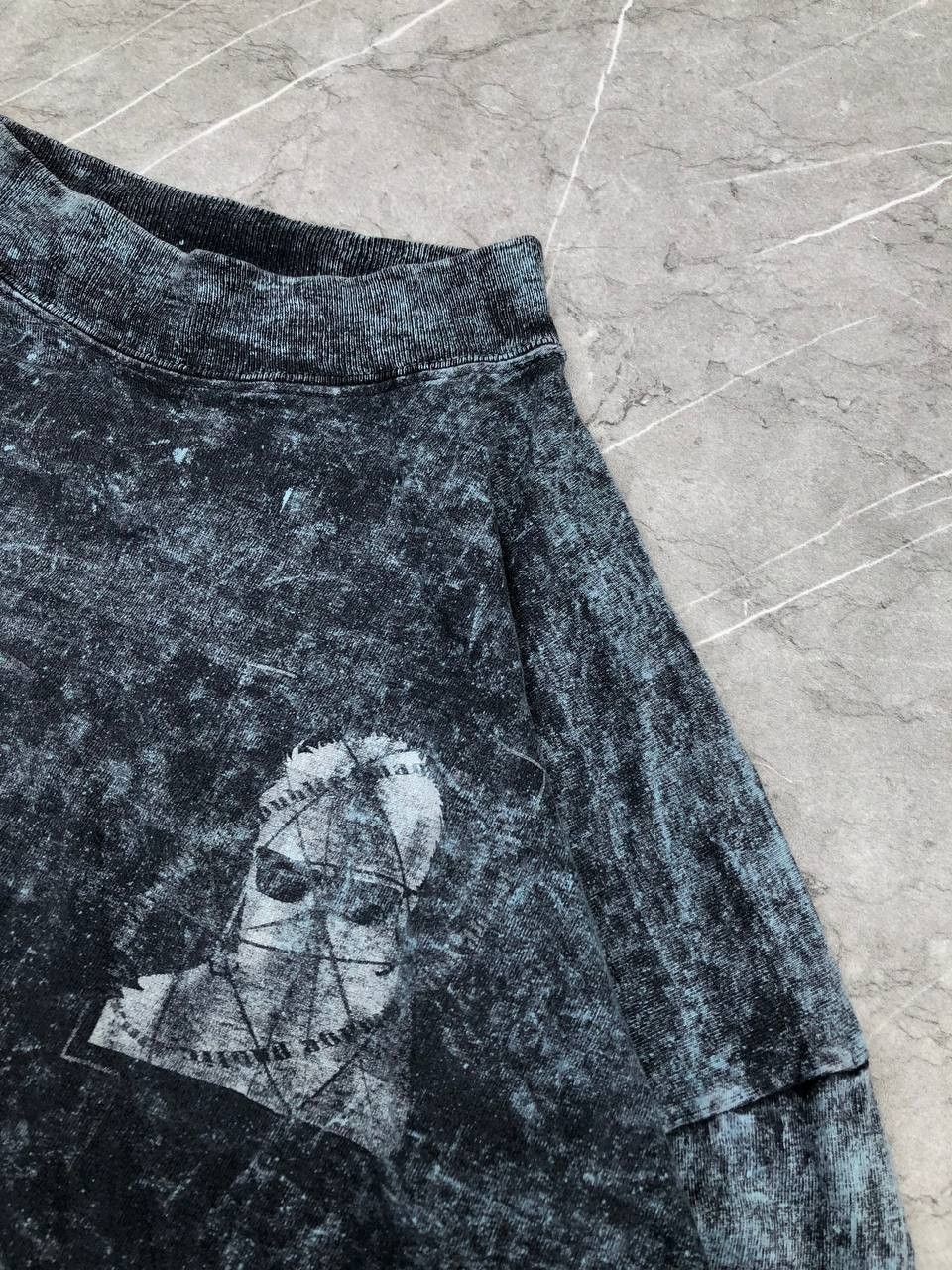 Vintage THRASHED Vintage Public Image Tye Dye Turtle NeckLongsleeve Size US L / EU 52-54 / 3 - 16 Thumbnail