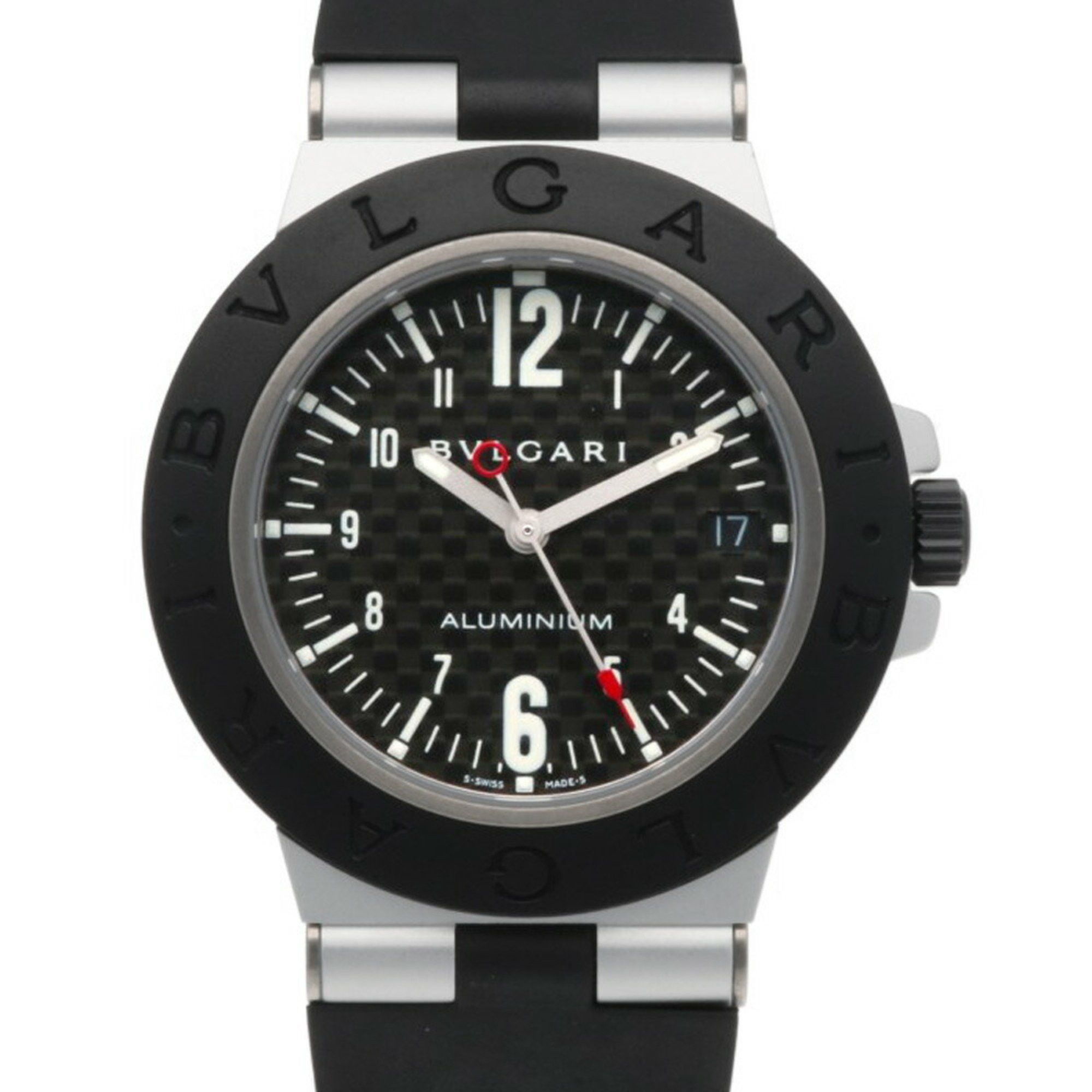 Bvlgari BVLGARI Alum Watch Aluminium AL38TA Automatic Men's Size ONE SIZE - 1 Thumbnail