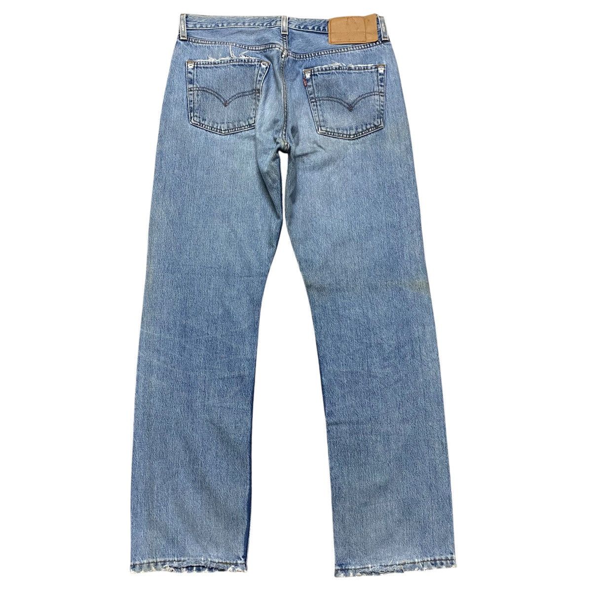 Levi's Vintage Levi's 501 Distressed Jeans Size US 33 - 2 Thumbnail