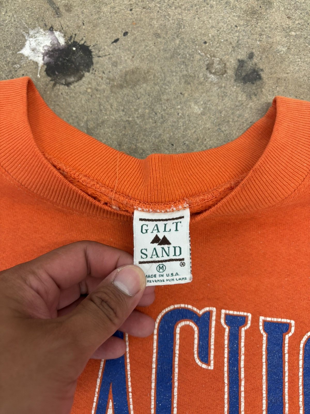 Vintage Vintage 90’s Syracuse University Sweatshirt Size US M / EU 48-50 / 2 - 3 Thumbnail