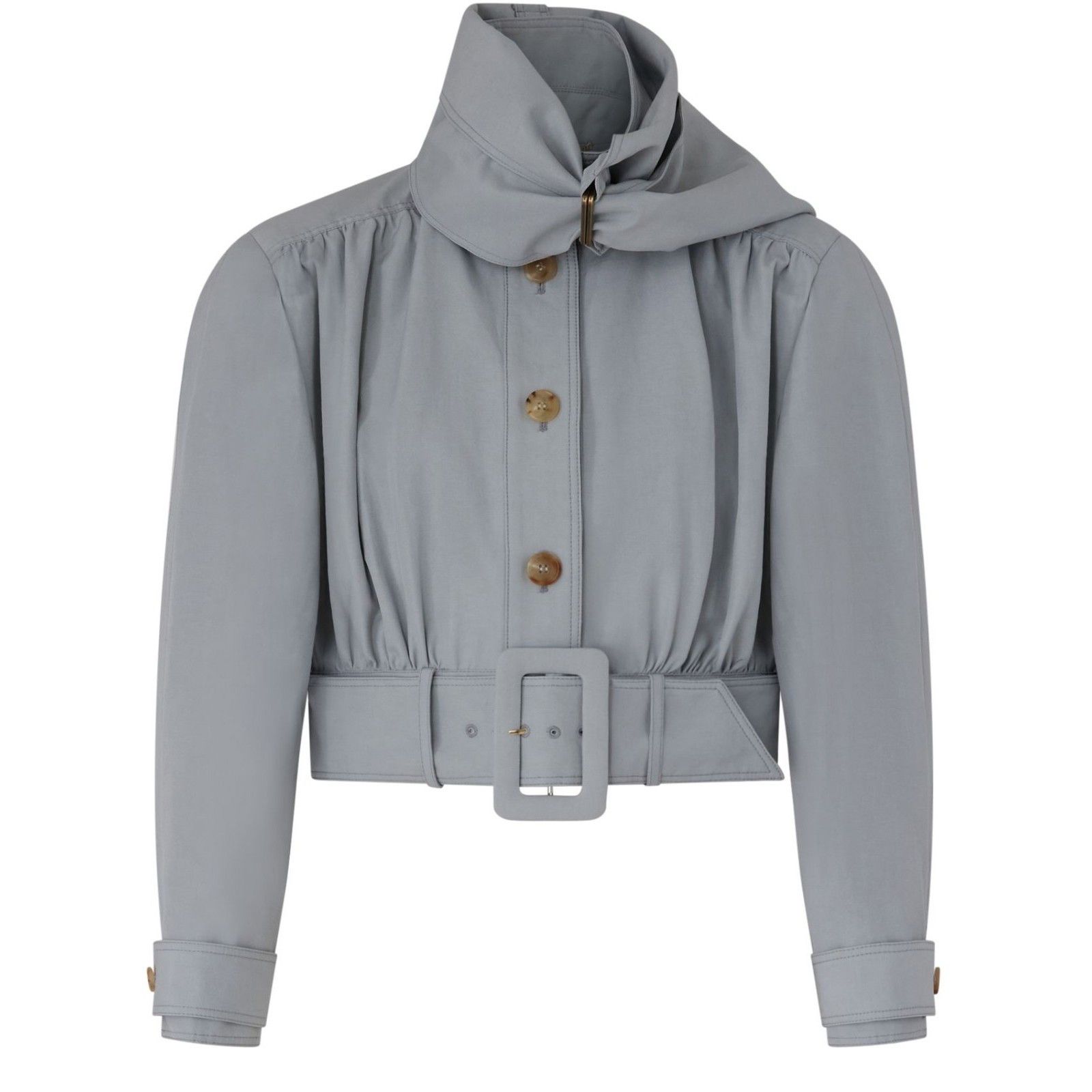 Chloe CHLOE Storm Grey Jacket New & Authentic (Women's size:8;) Size M / US 6-8 / IT 42-44 - 1 Thumbnail