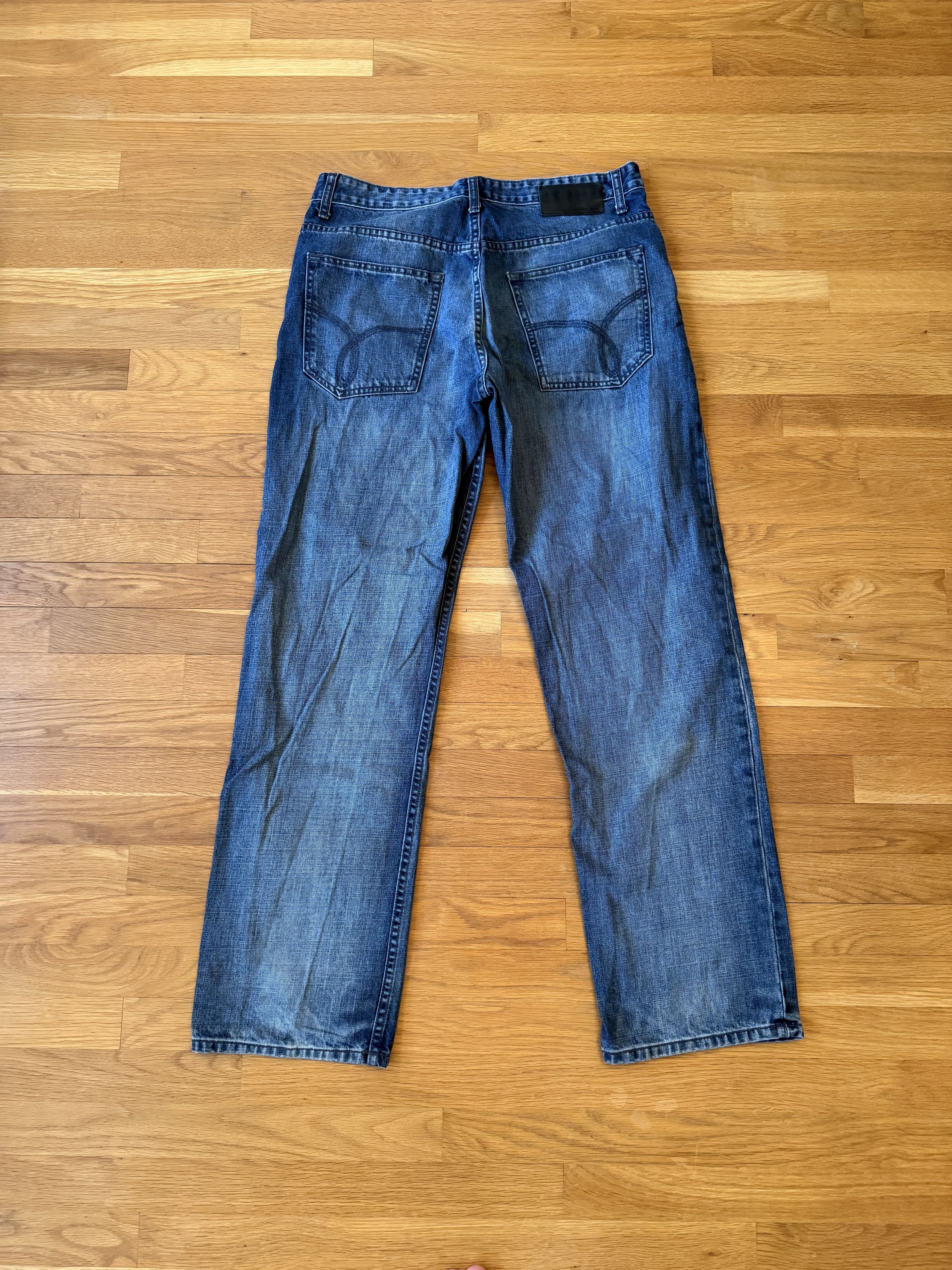 Calvin Klein Calvin Klein Relaxed Straight Jeans 34x32 Size US 34 / EU 50 - 4 Thumbnail