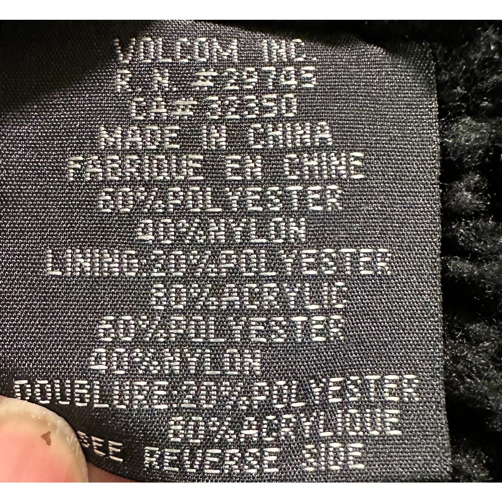 Volcom Volcom Womens Black Insulated Snowboarding Ski Jacket Size L / US 10 / IT 46 - 9 Thumbnail
