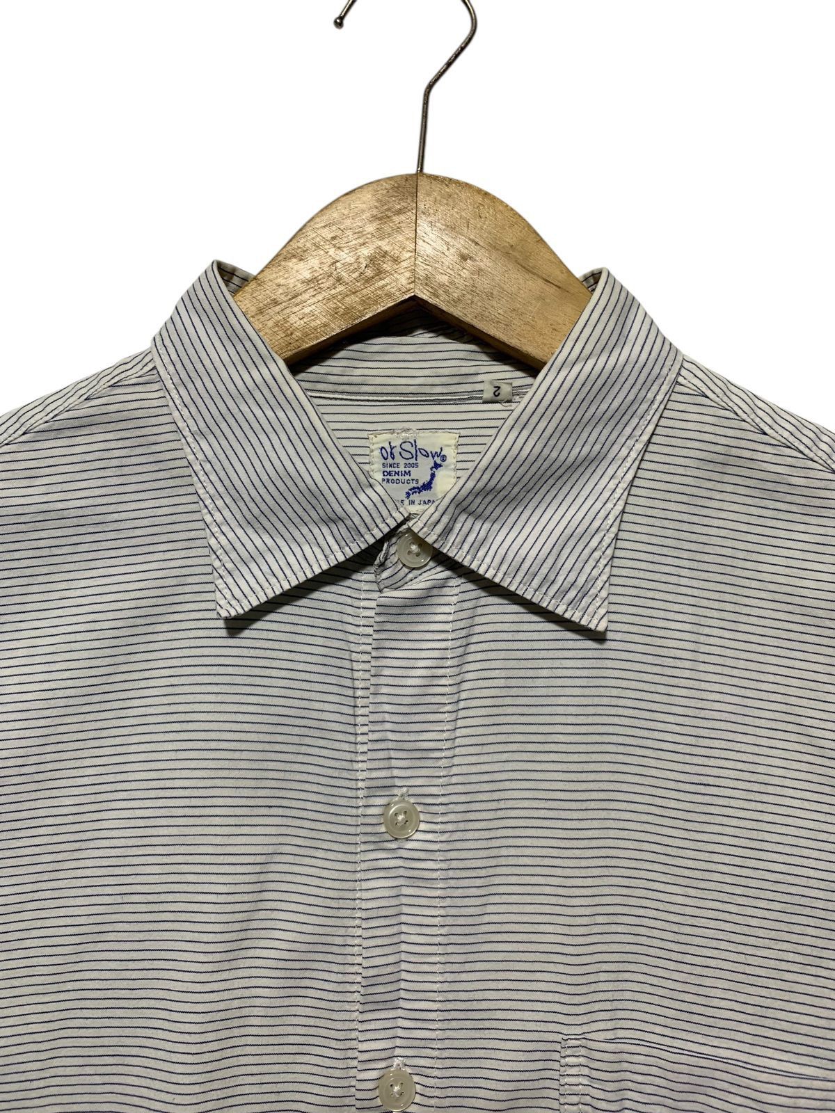 Orslow Orslow Japan horizontal stripe shirt Size US M / EU 48-50 / 2 - 2 Thumbnail
