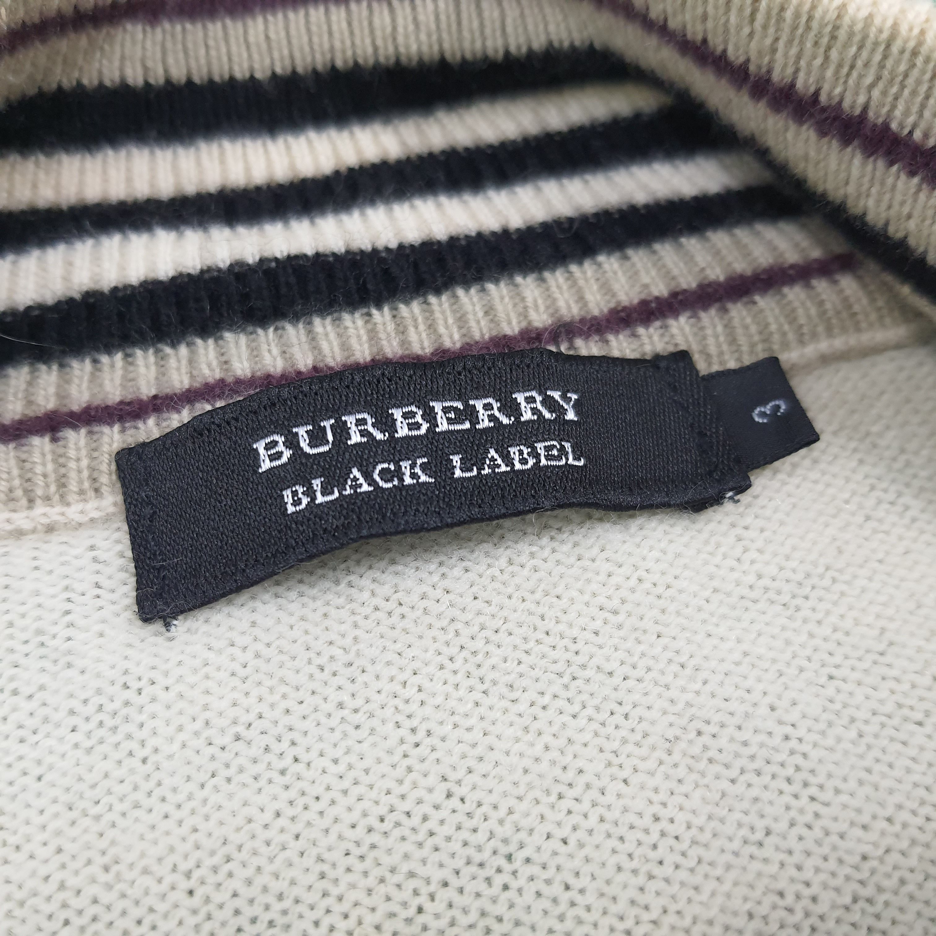 Burberry × Vintage Vintage Burberry Black Label Zipper Sweatshirt Size US S / EU 44-46 / 1 - 5 Thumbnail