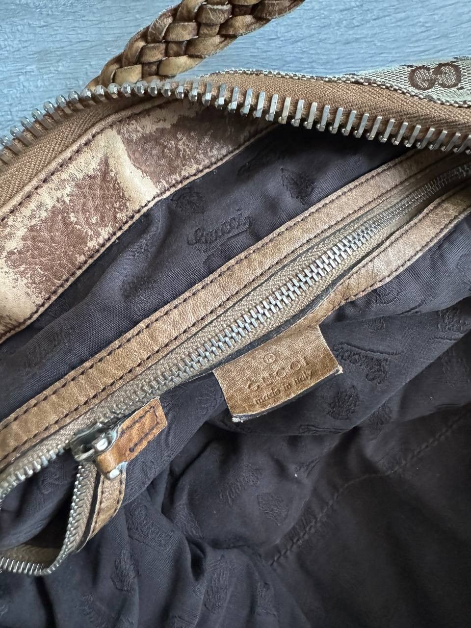 Gucci Gucci monogram canva bag brown Size ONE SIZE - 6 Thumbnail
