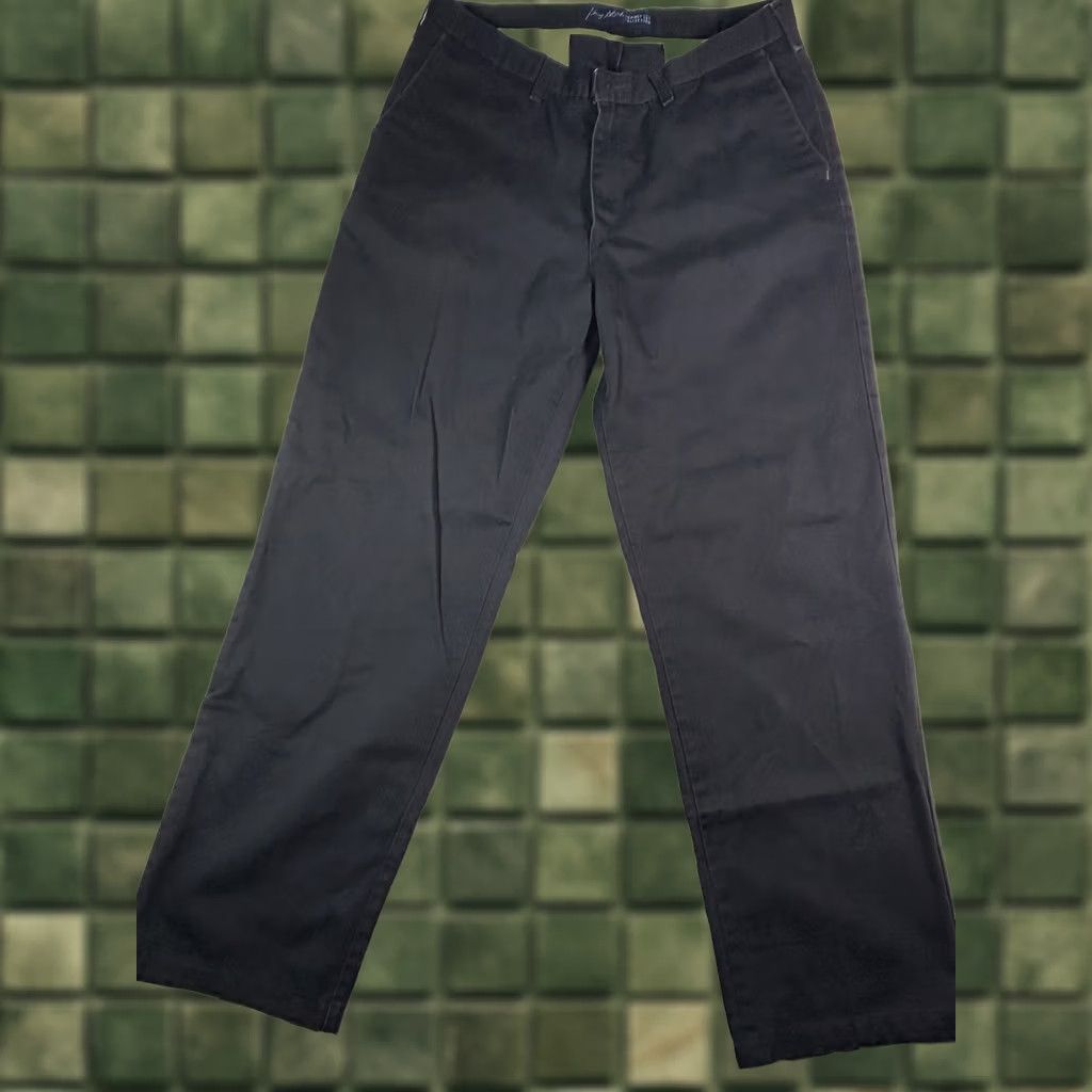 Wrangler Wrangler George Strait Cowboy Cut Collection Pants Black 35x32 Regular Men's Denim Front Pocket Zipper Button Collection Cowboy Theme Mens Size US 35 - 1 Thumbnail