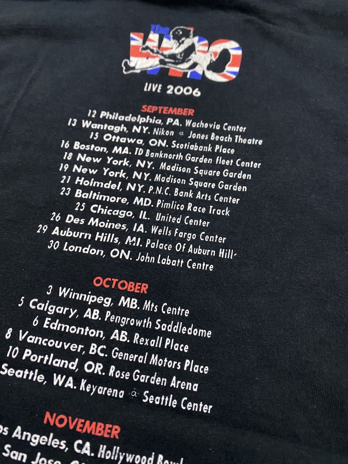 Band Tees Vintage 00s The Who Tour Tee Size US L / EU 52-54 / 3 - 5 Thumbnail