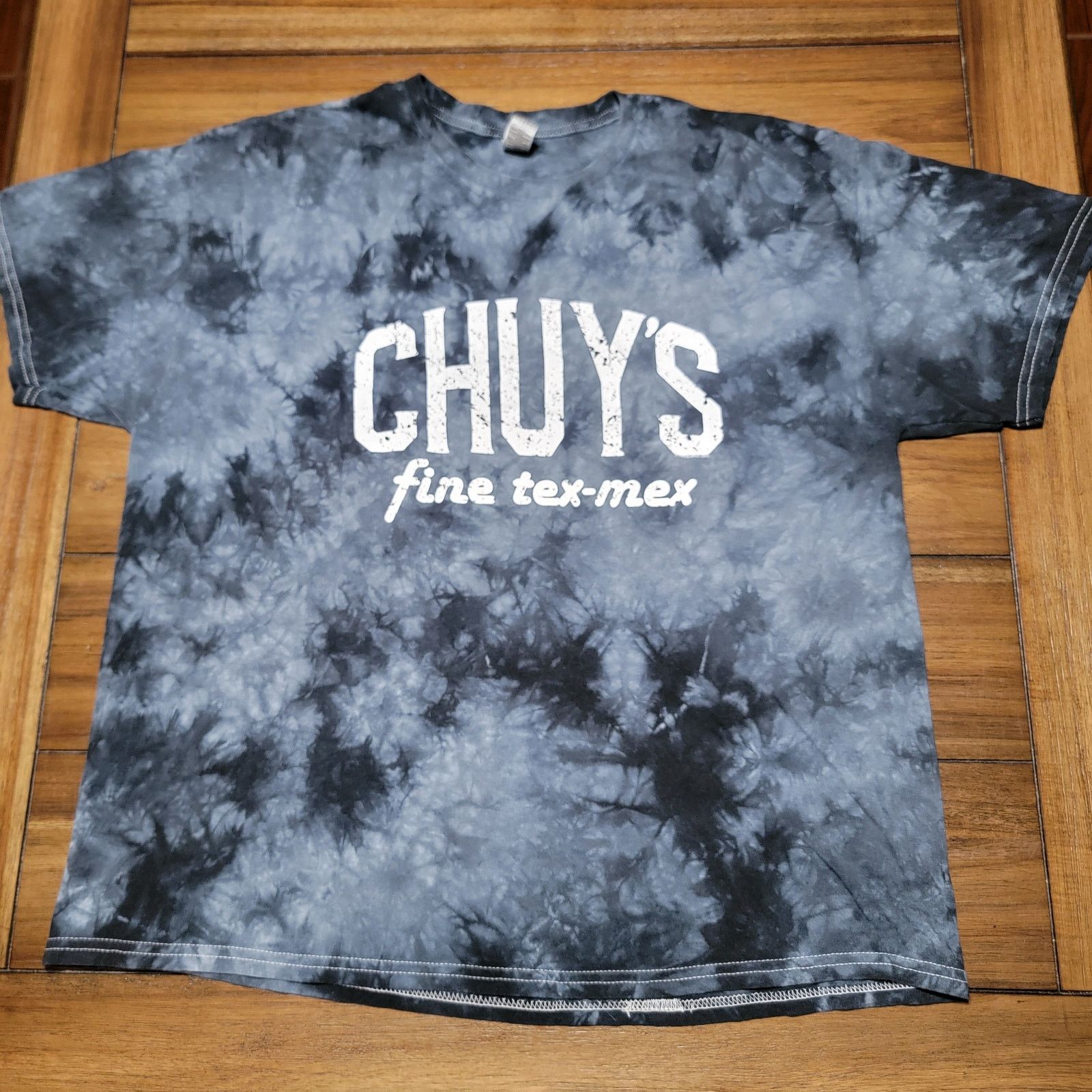 Gildan Chuy's Tie-Dye Unisex Tee (Gildan) "Fine Tex-Mex" - Size XL Size US XL / EU 56 / 4 - 1 Thumbnail