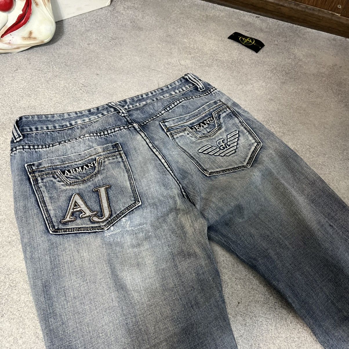 Armani Vintage EA Armani Jeans Big Logo Size US 36 / EU 52 - 3 Thumbnail
