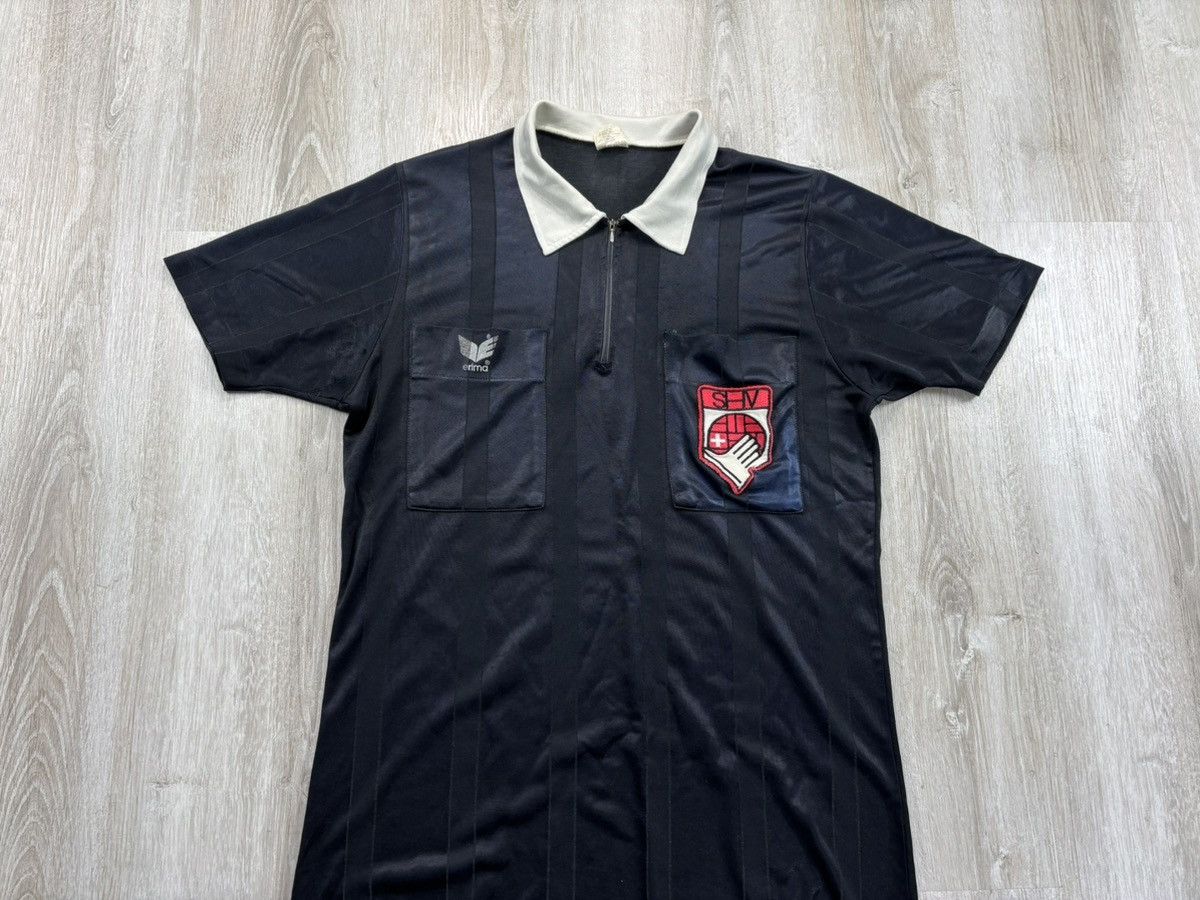 Erima × Vintage Mens vintage t shirt Erima Switzerland Referee Size S/M Size US M / EU 48-50 / 2 - 2 Thumbnail