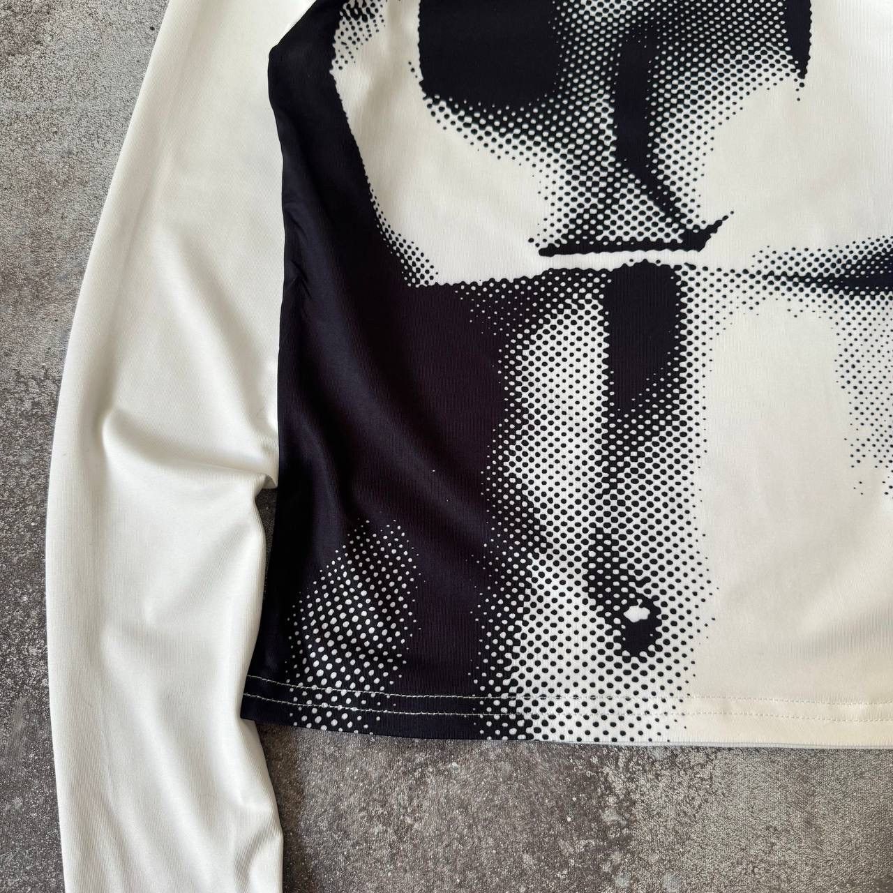 20471120 Amazing Y2K Sexy Boobs Long Sleeve (Jean Paul Gaultier vibe) Size S / US 4 / IT 40 - 6 Thumbnail