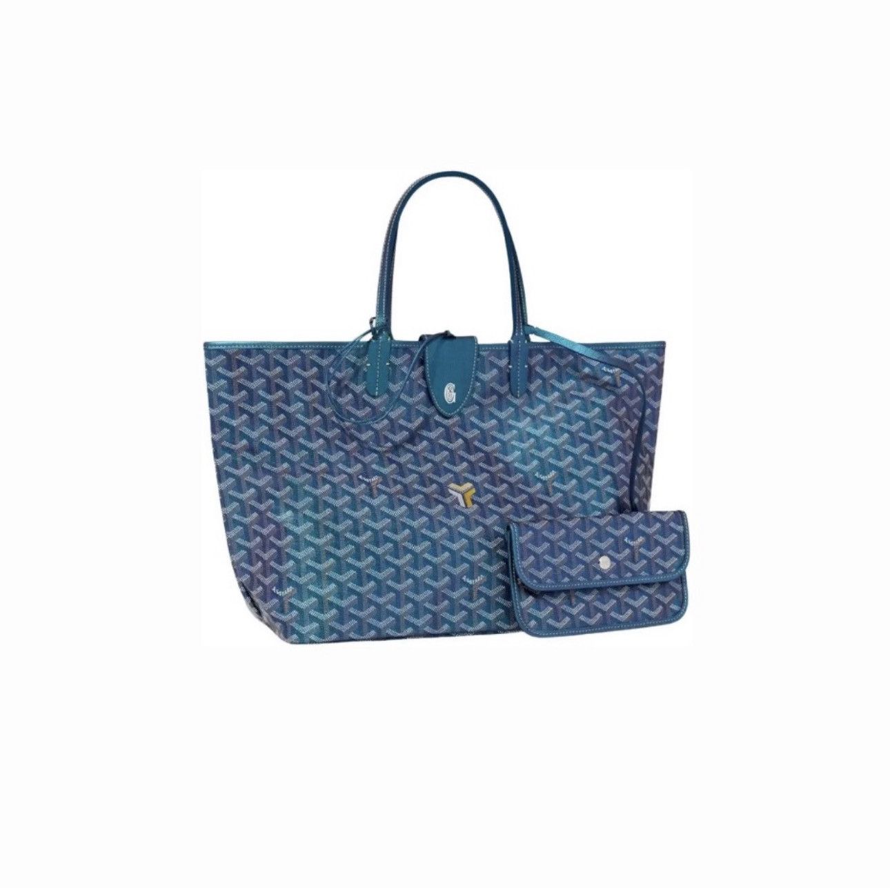 Goyard SAINT LOUIS PM LIMITED EDITION IRIDESCENT BLUE BAG Size ONE SIZE - 1 Thumbnail