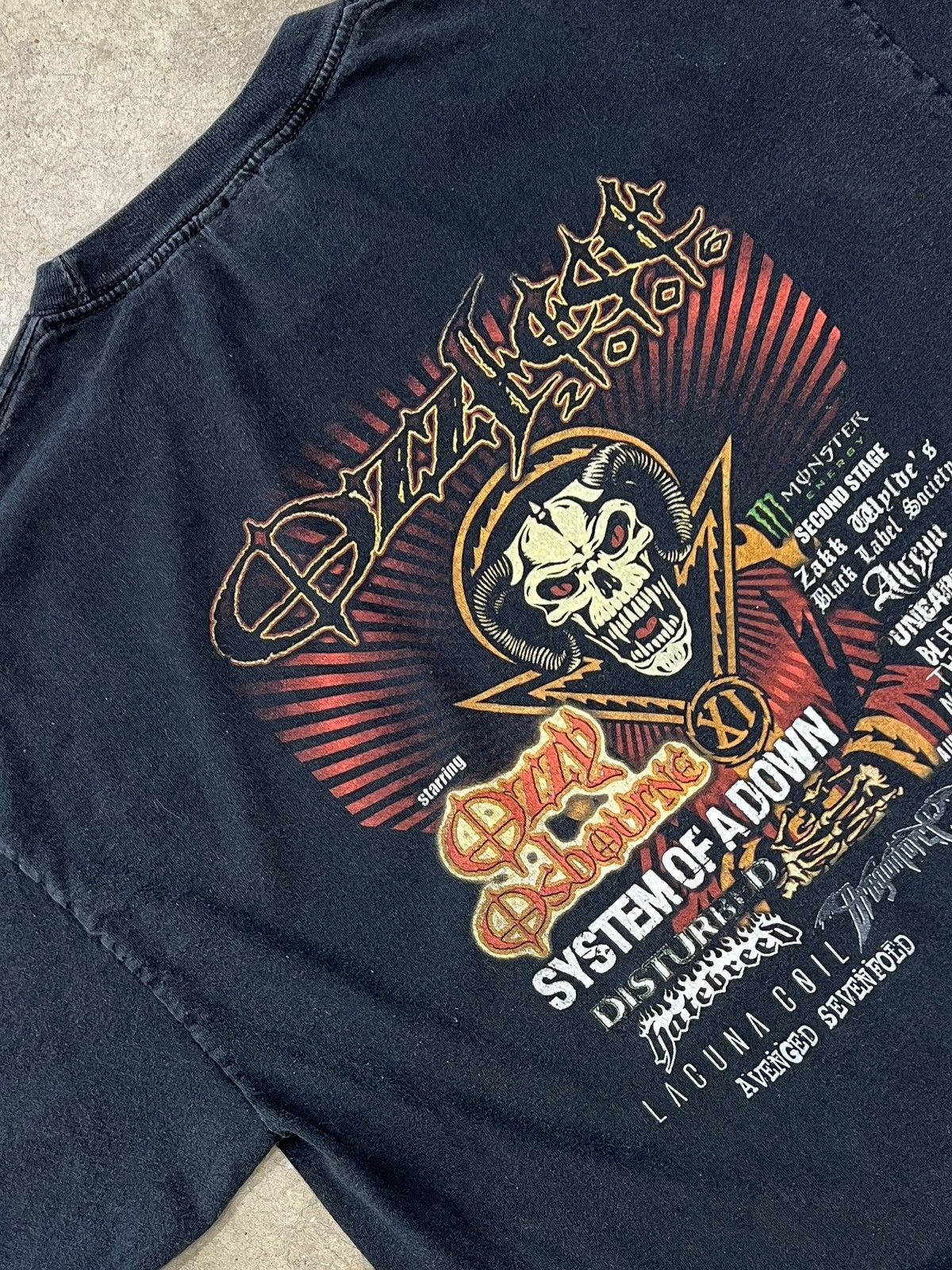 Band Tees Vintage 2006 Ozzfest System of the Down Disturbed Tee XL Size US XL / EU 56 / 4 - 1 Thumbnail
