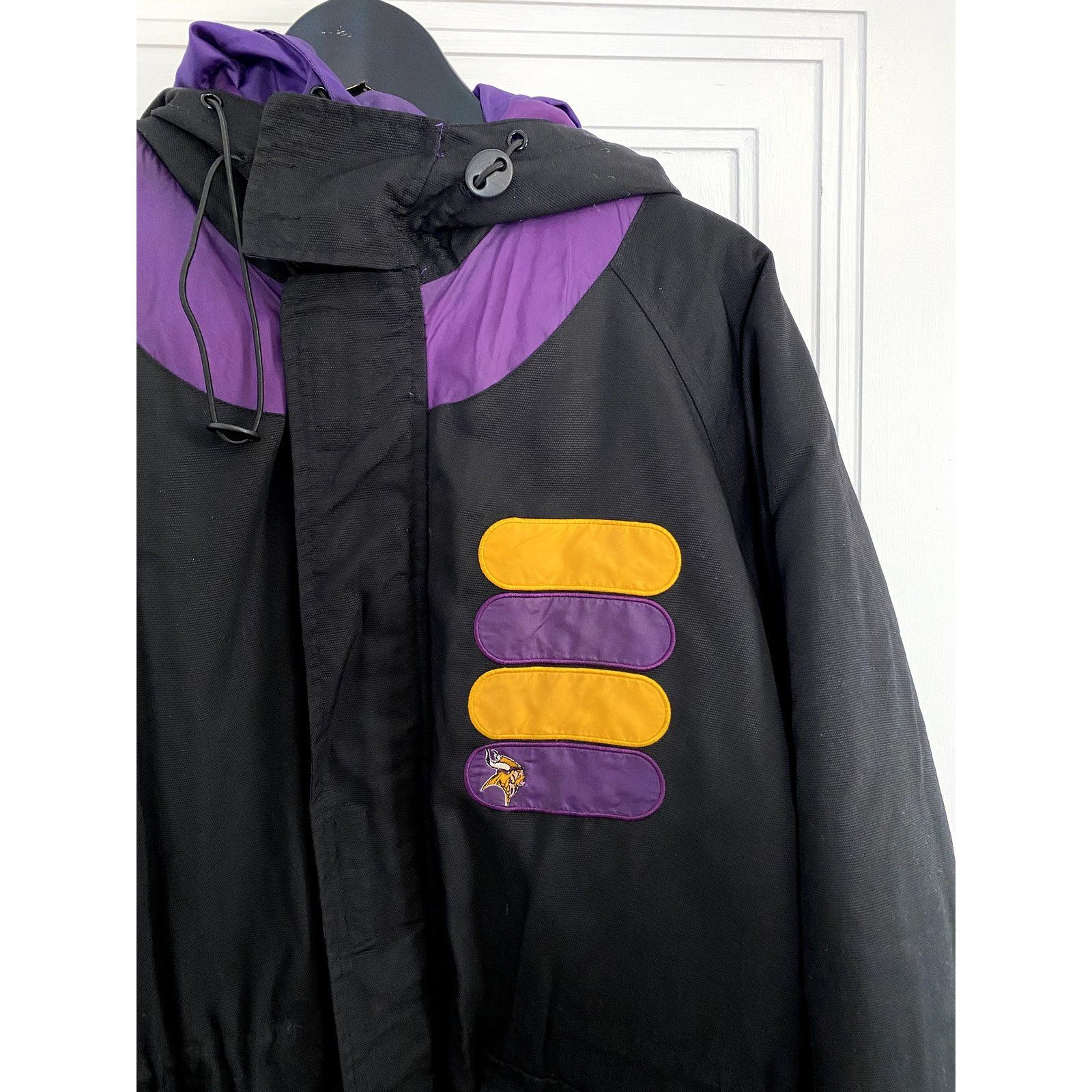 G-III Vintage Minnesota Vikings G-II Carl Banks Winter Jacket Size US L / EU 52-54 / 3 - 2 Thumbnail